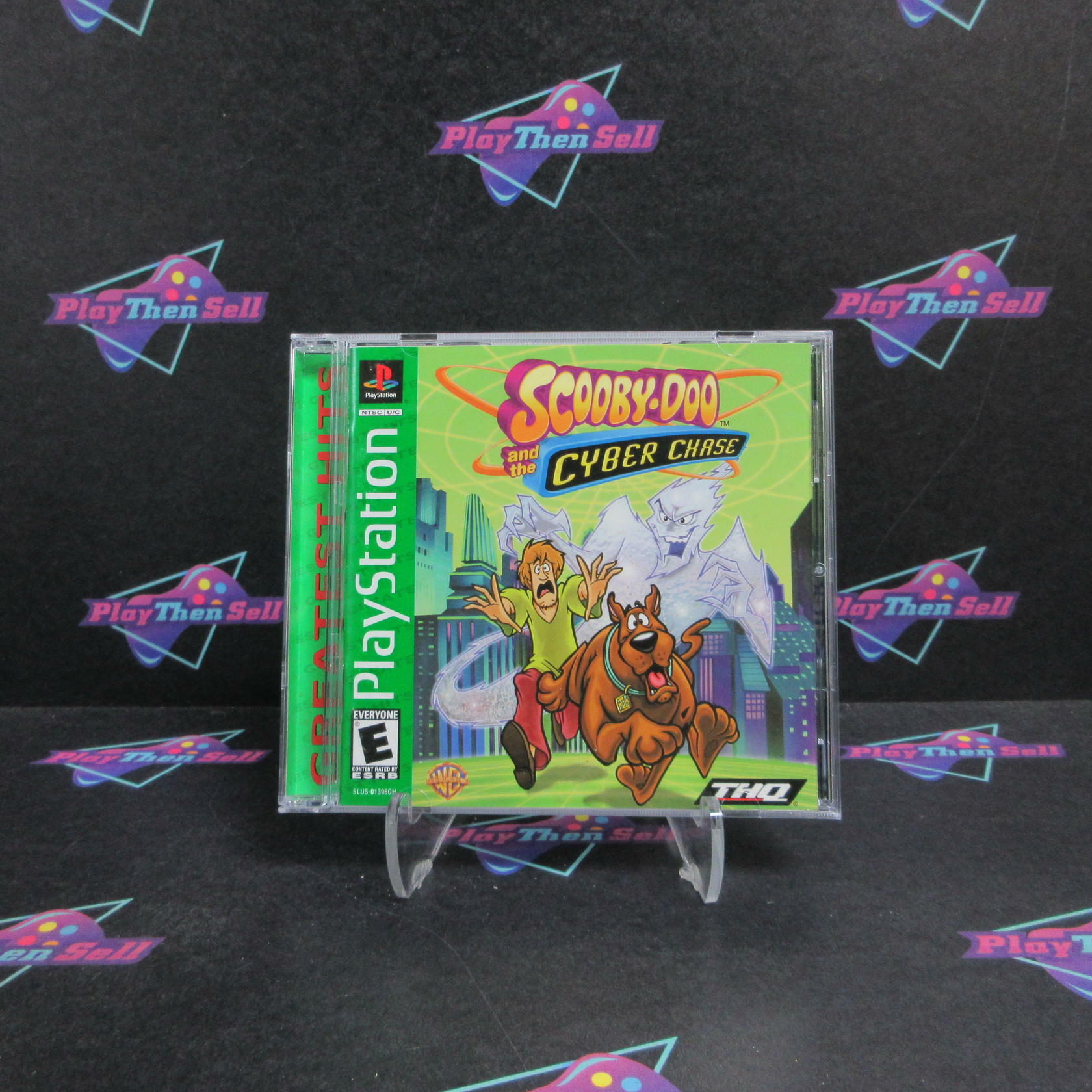 Scooby-Doo and the Cyber Chase PS1 PlayStation 1 GH Complete - Very Good