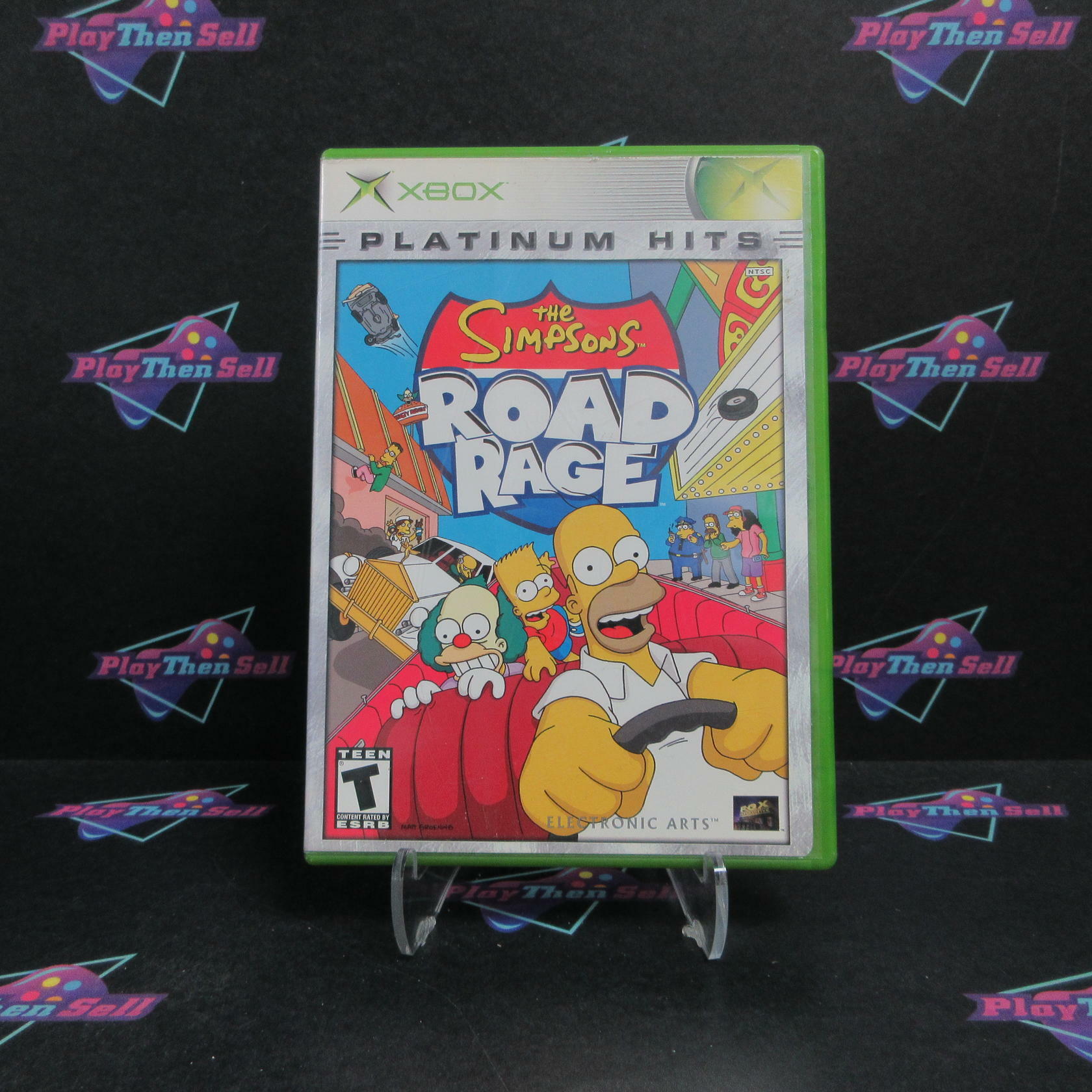 Simpsons Road Rage Xbox Platinum Hits Complete - Very Good