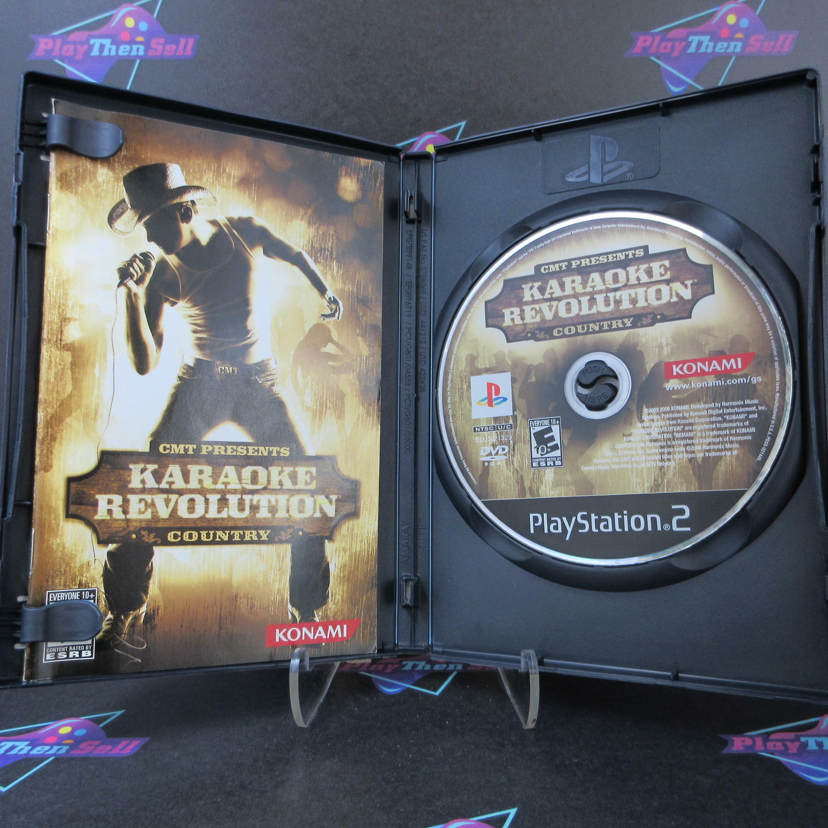 Karaoke Revolution Country PS2 PlayStation 2 Complete - Excellent