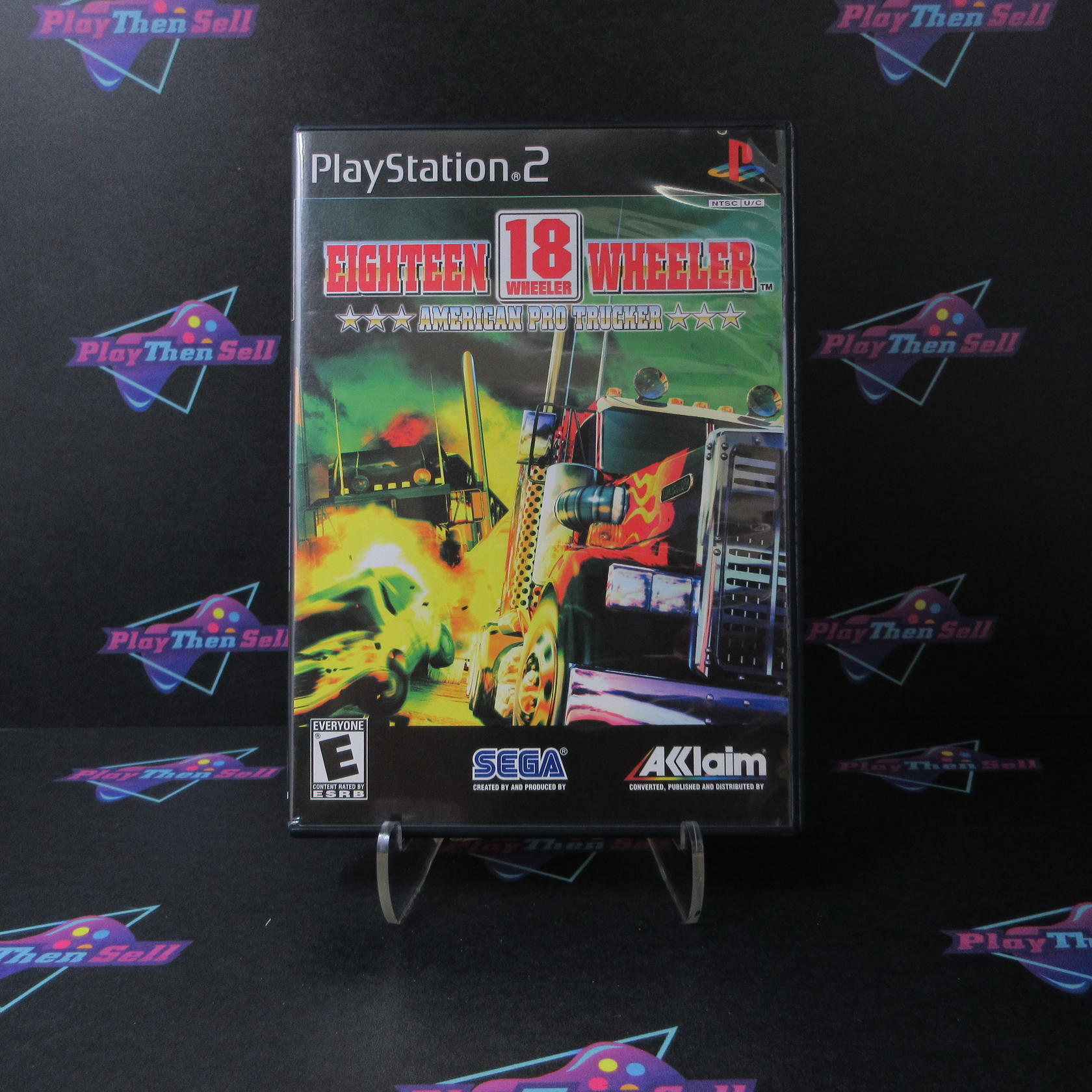 18 Wheeler American Pro Trucker PS2 PlayStation 2 Complete - Refurbished