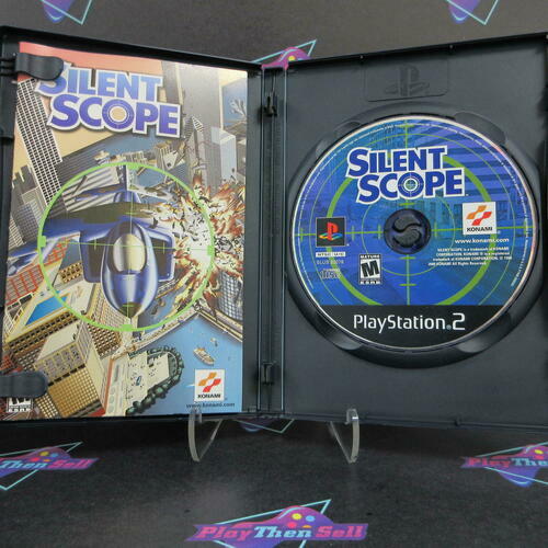Silent Scope PlayStation 2 + Reg Complete - Excellent