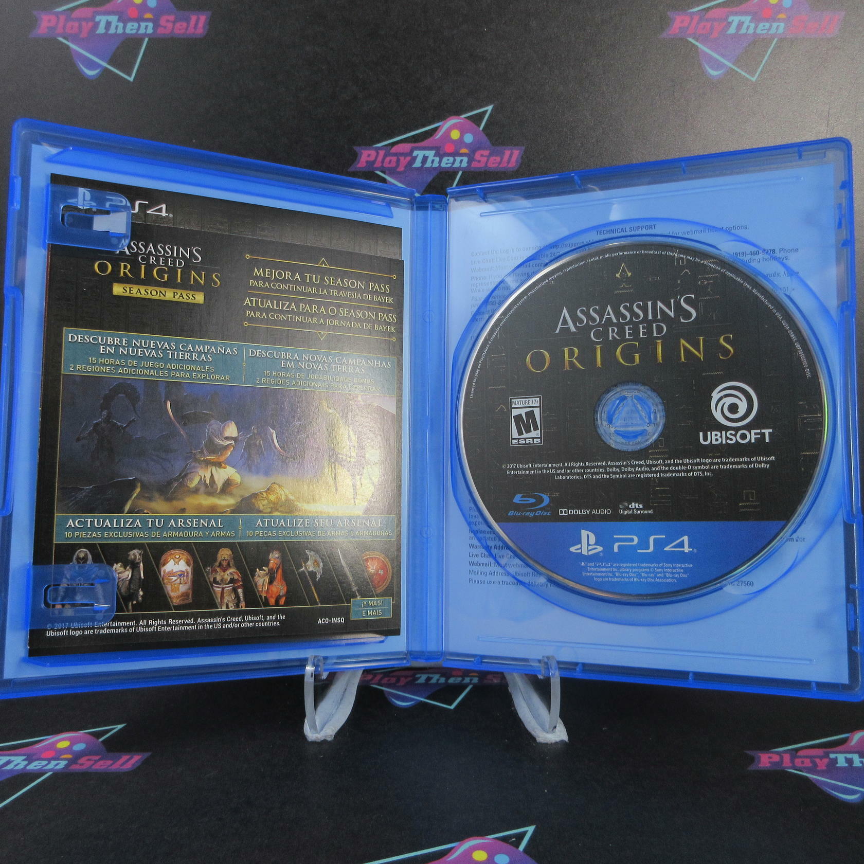 Assassin's Creed Origins Deluxe Edition PS4 PlayStation 4 Complete - Refurbished