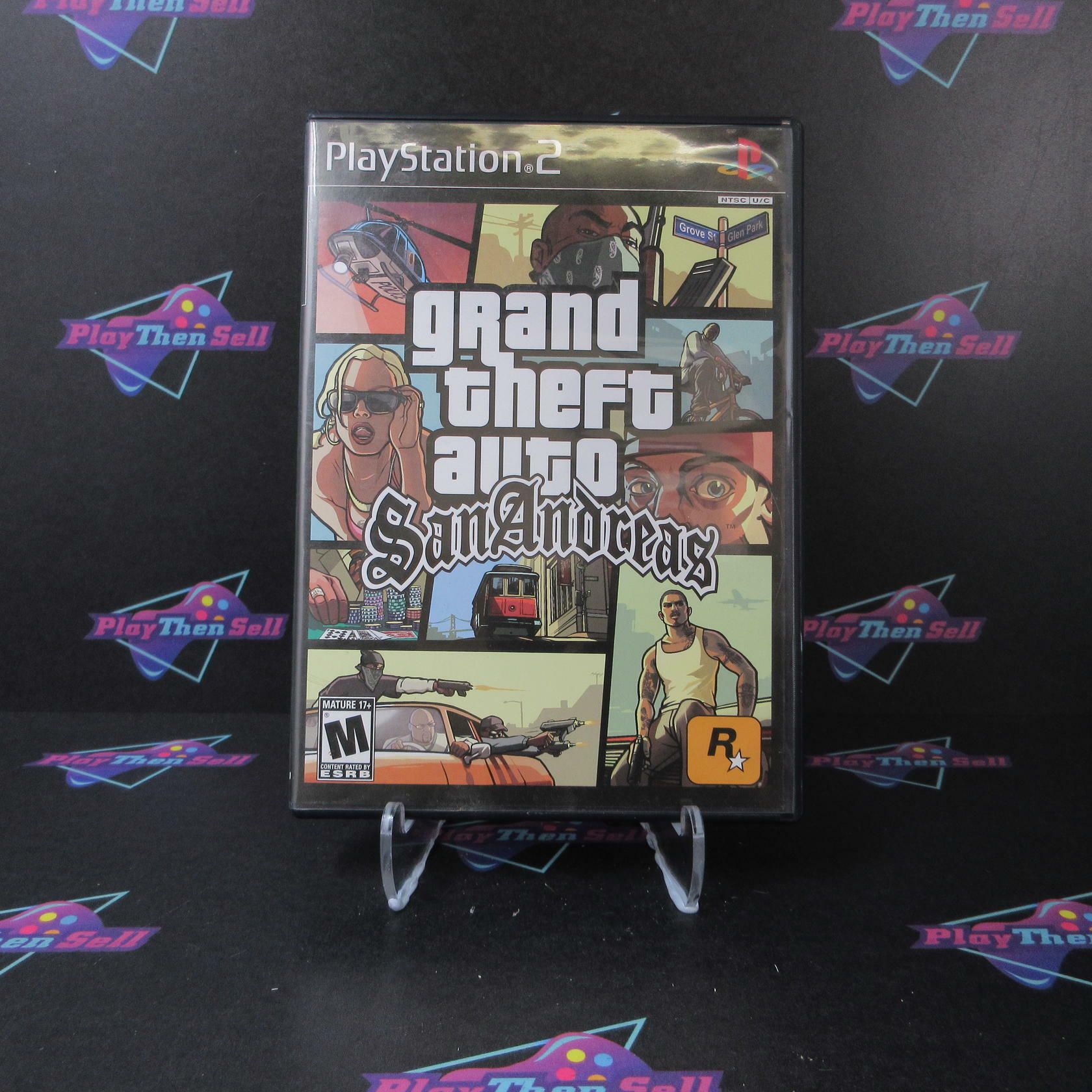 Grand Theft Auto San Andreas PS2 PlayStation 2 Complete - Very Good