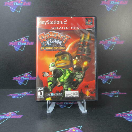 Ratchet & Clank Up Your Arsenal PlayStation 2 GH +Reg Complete - Excellent