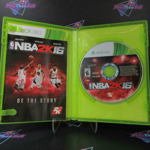 NBA 2K16 Stephen Curry Xbox 360 Complete - Very Good