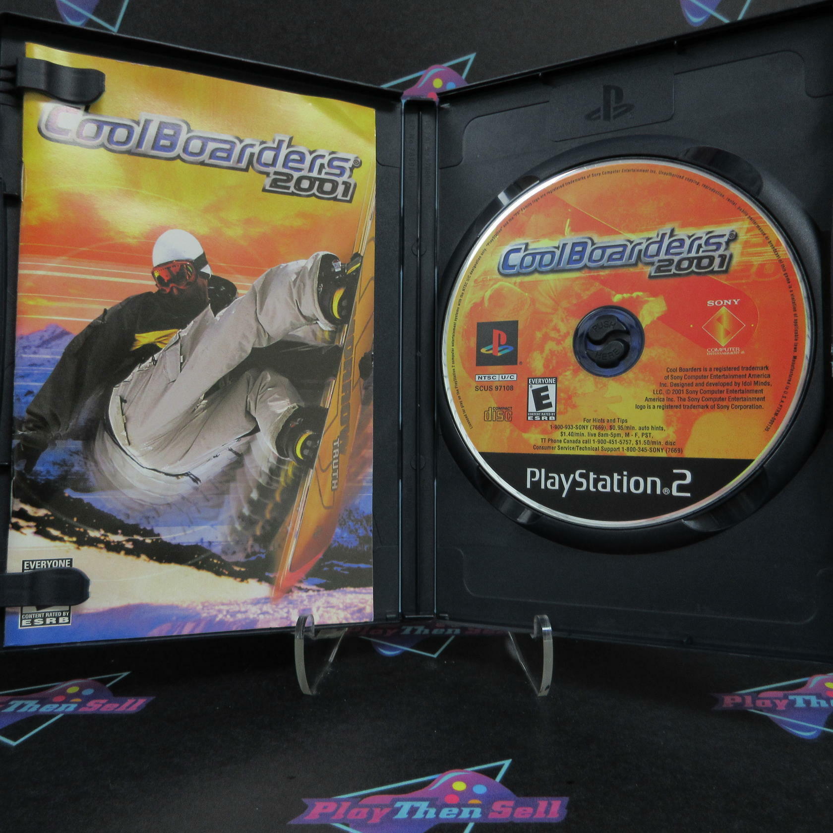 Cool Boarders 2001 PS2 PlayStation 2 Complete - Excellent