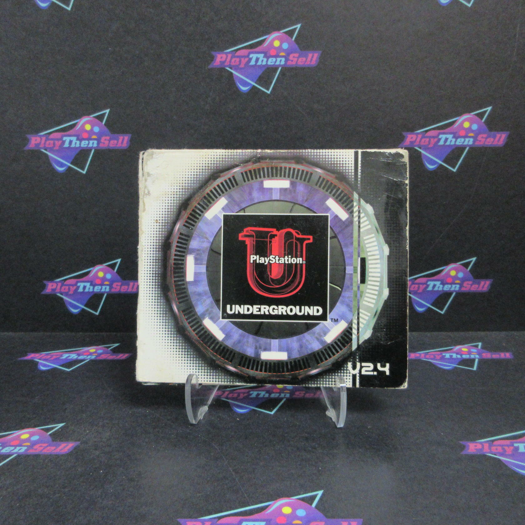 PlayStation Underground Demo Discs v2.4 PS1 PlayStation 1 Complete - Very Good