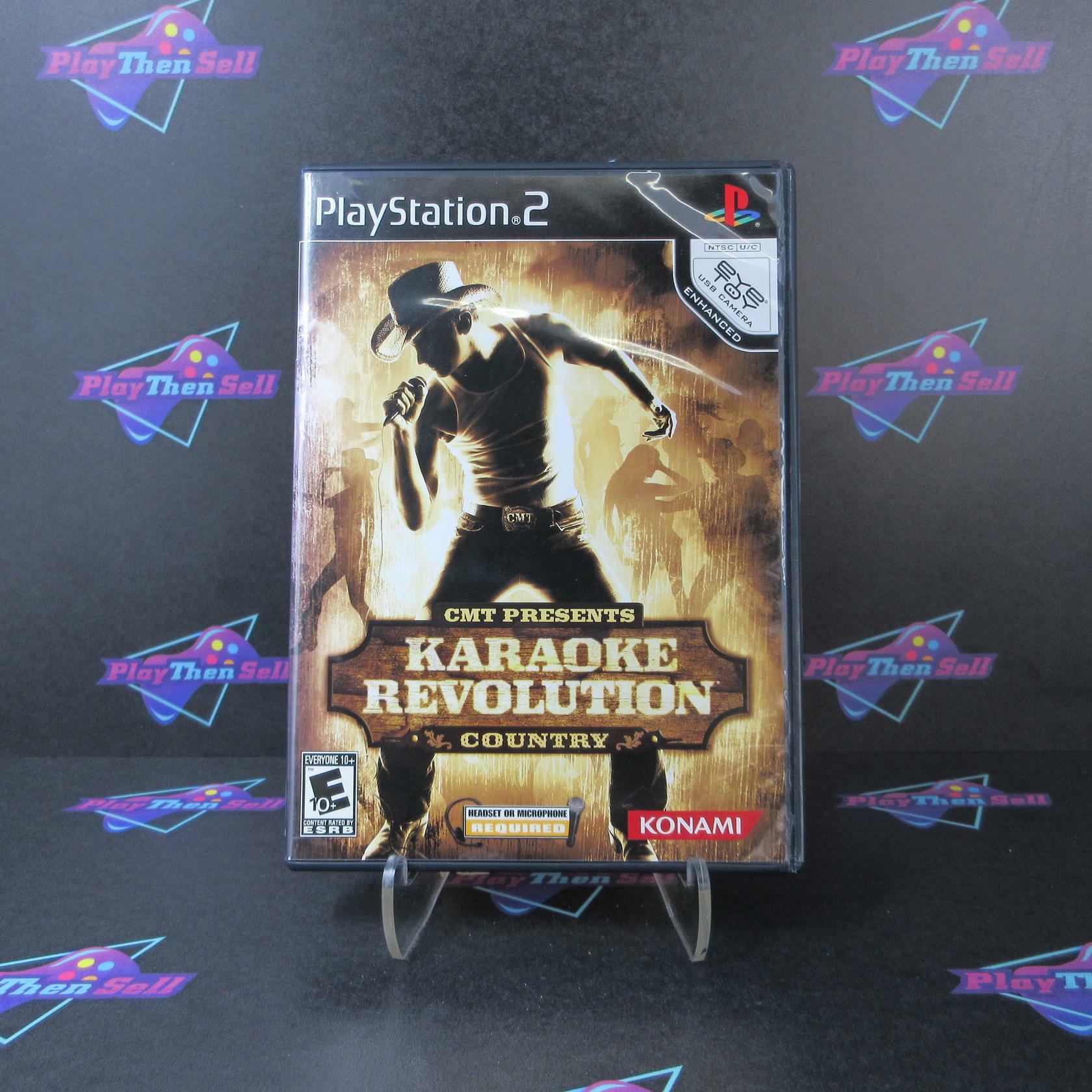 Karaoke Revolution Country PS2 PlayStation 2 Complete - Excellent