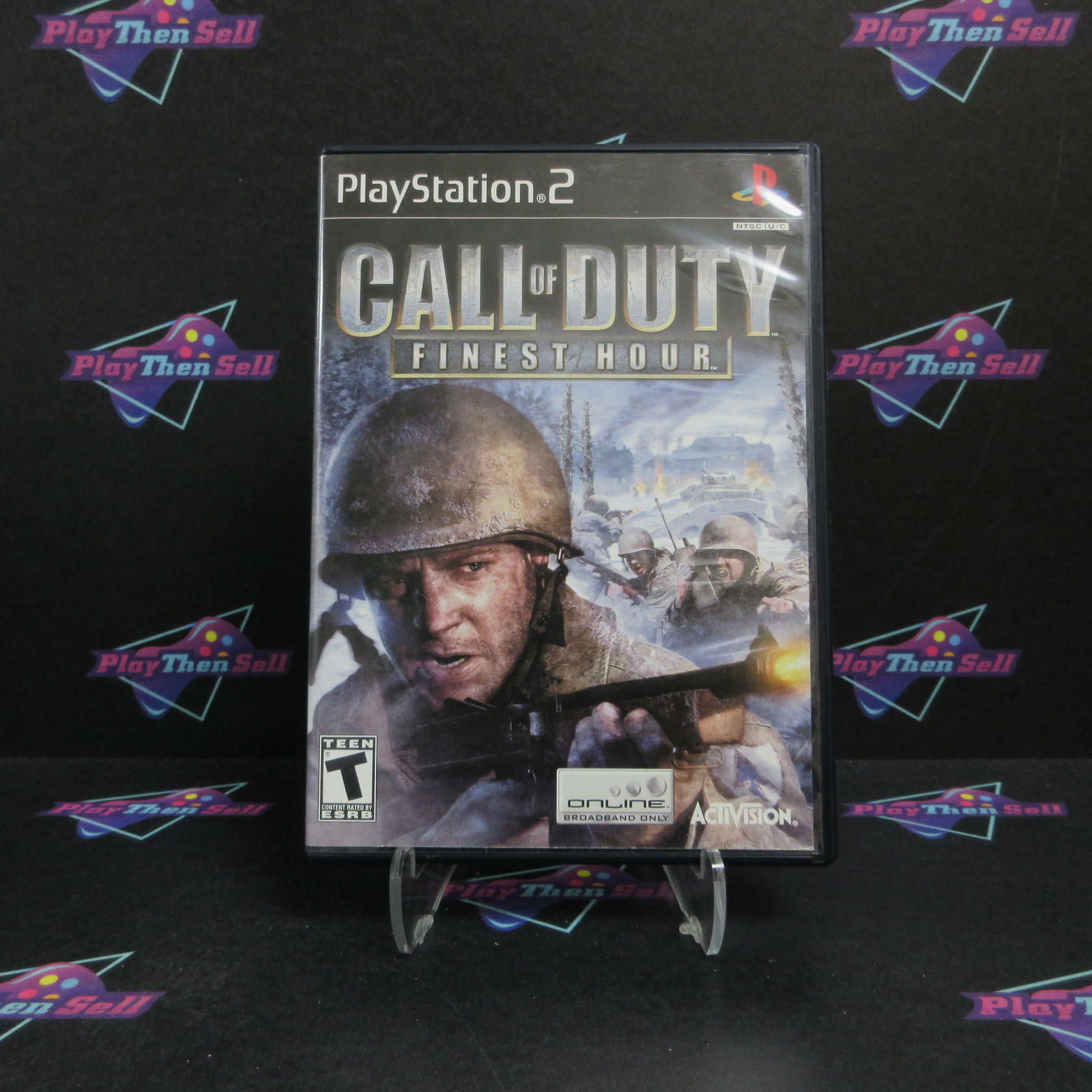 Call of Duty Finest Hour PS2 PlayStation 2 Complete - Very Good
