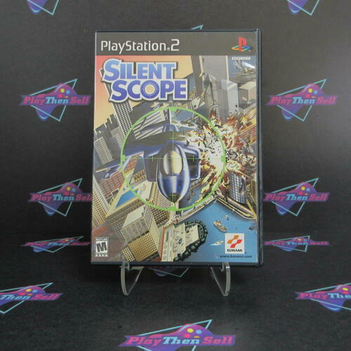 Silent Scope PlayStation 2 + Reg Complete - Excellent