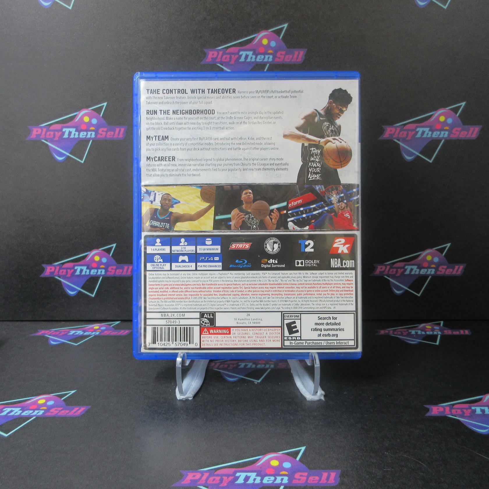 NBA 2K19 PS4 PlayStation 4 Complete - Very Good