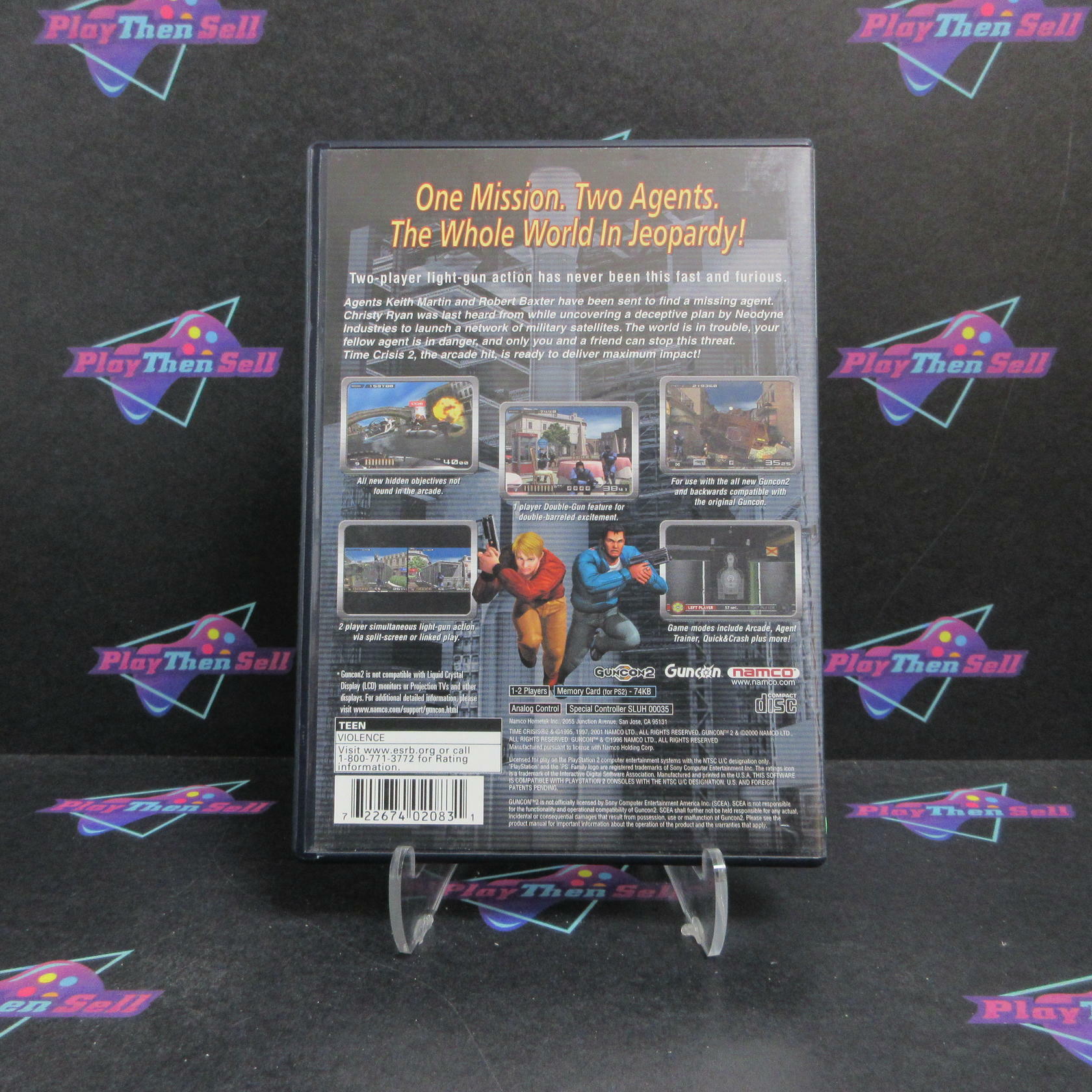 Time Crisis II PS2 PlayStation 2 - Very Good