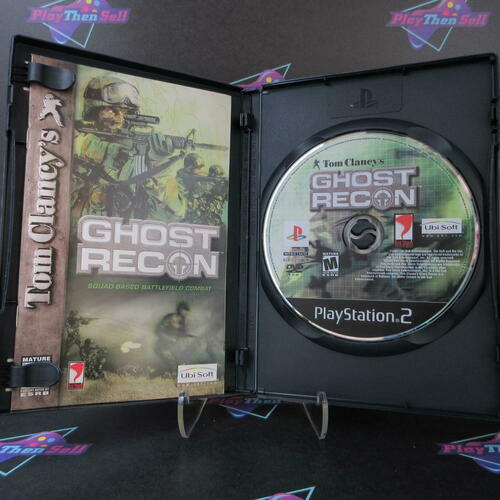 Tom Clancy's Ghost Recon PS2 PlayStation 2 Complete - Excellent