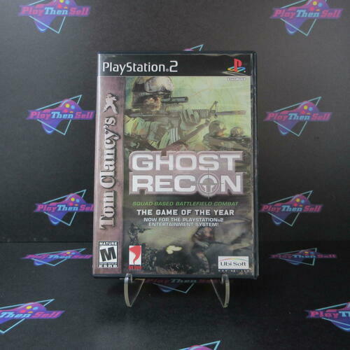 Tom Clancy's Ghost Recon PS2 PlayStation 2 Complete - Excellent