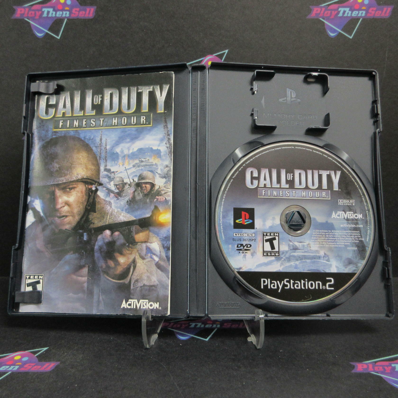 Call of Duty Finest Hour PS2 PlayStation 2 Complete - Very Good