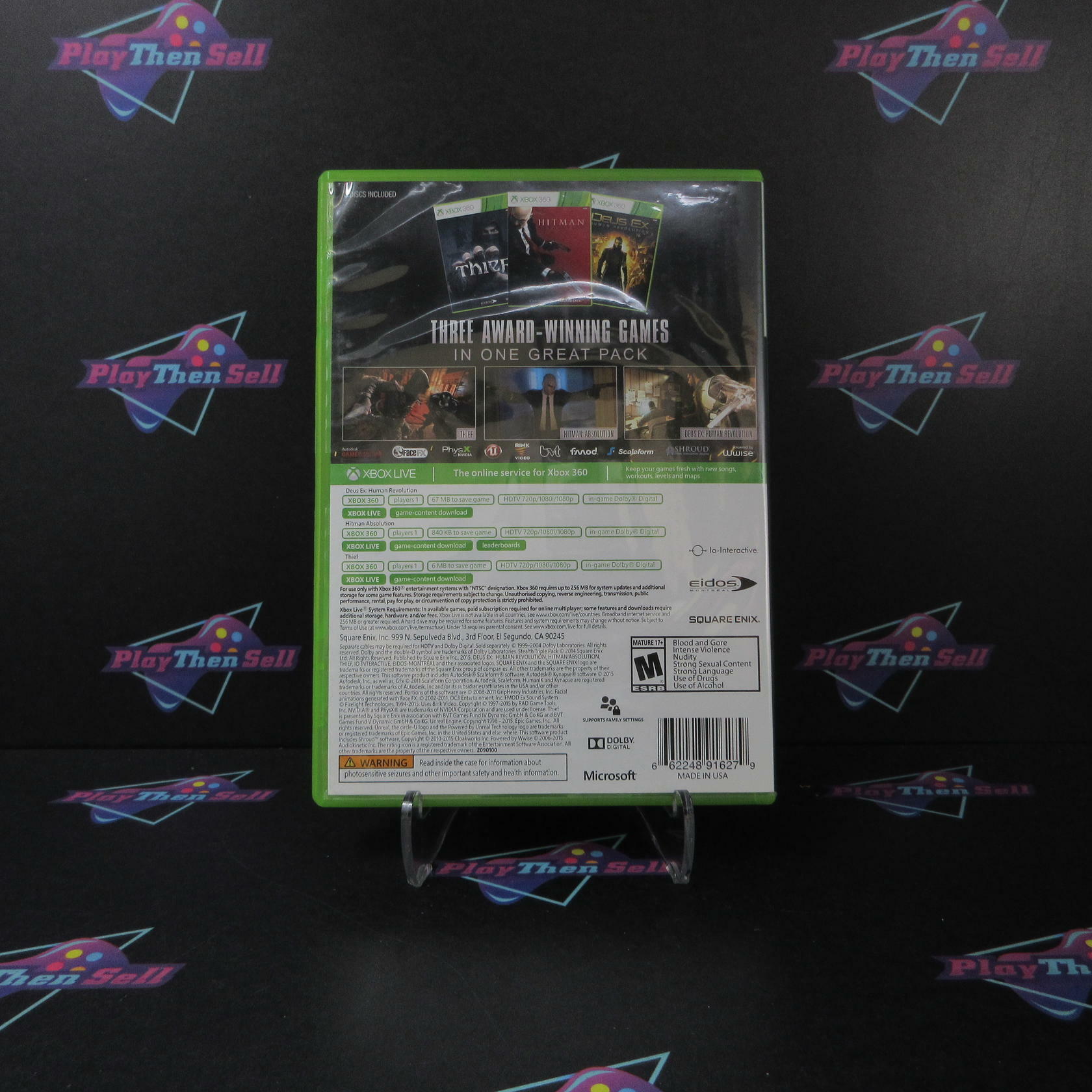 Ultimate Stealth Triple Pack Xbox 360 Complete - Excellent