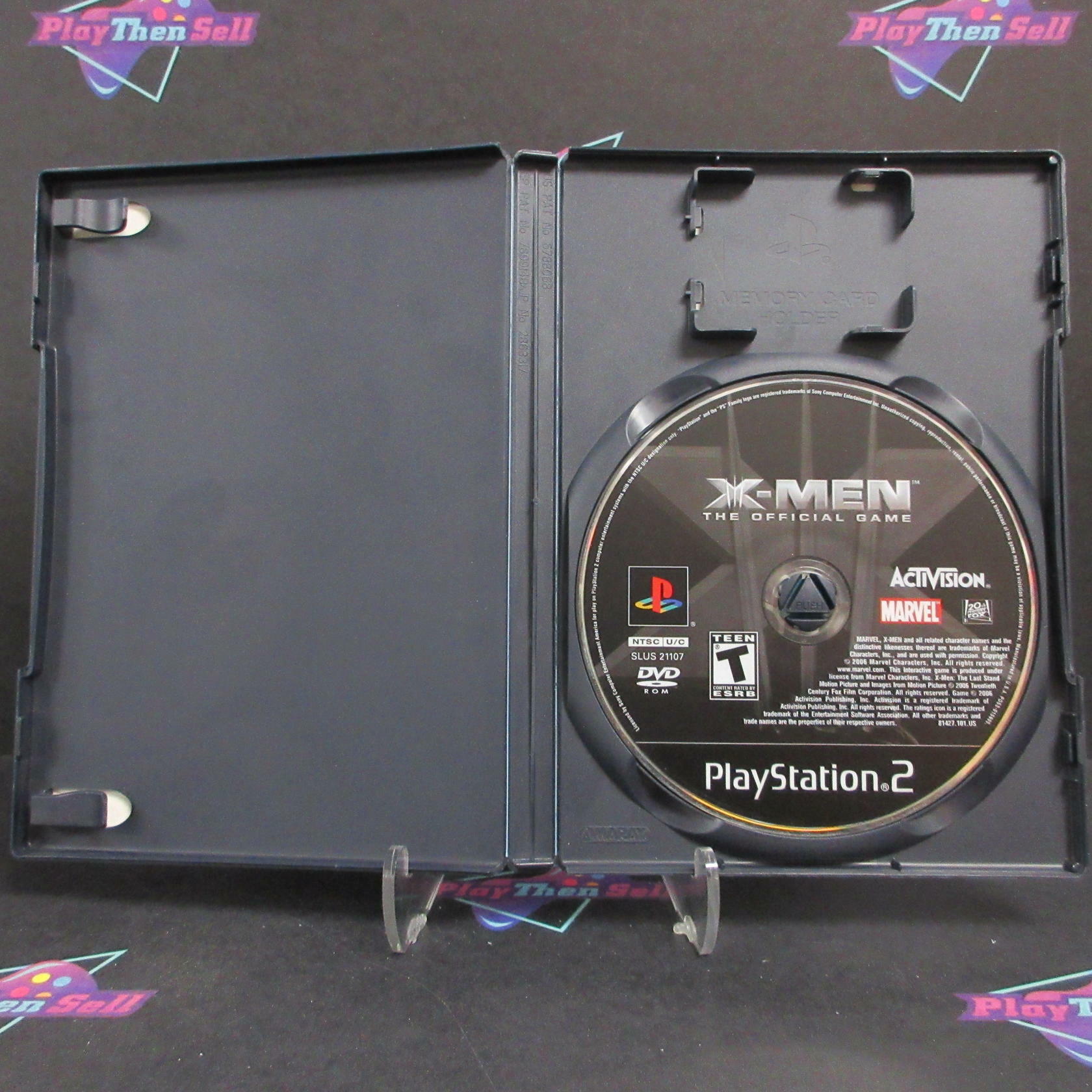 X-Men The Official Game PS2 PlayStation 2 - Very Good
