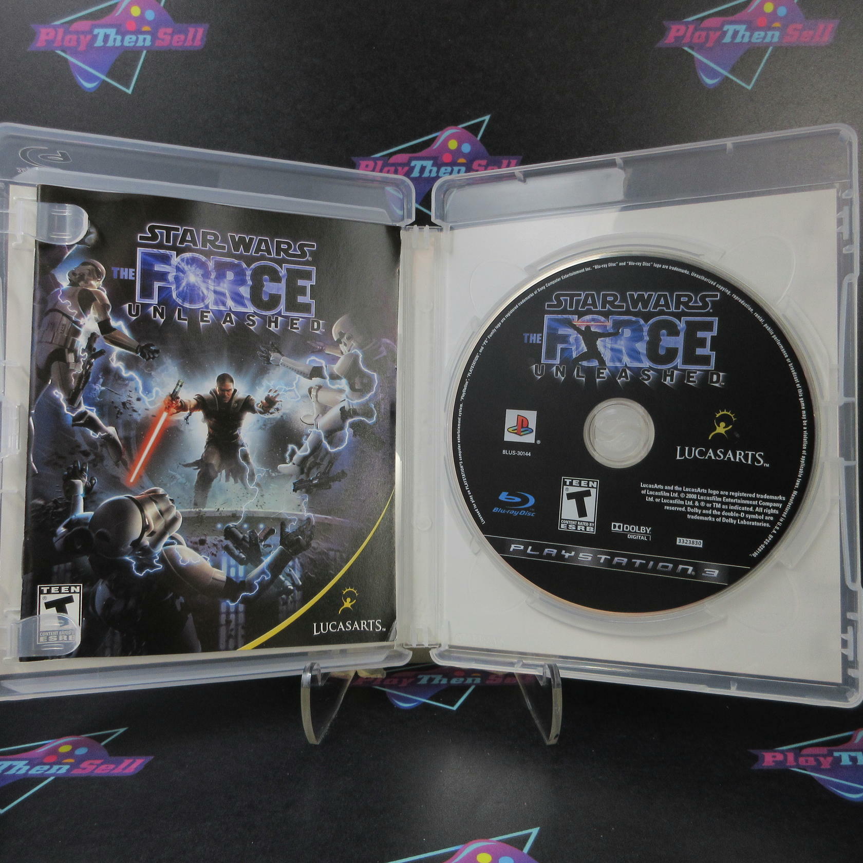 Star Wars The Force Unleashed PS3 PlayStation 3 Complete - Excellent