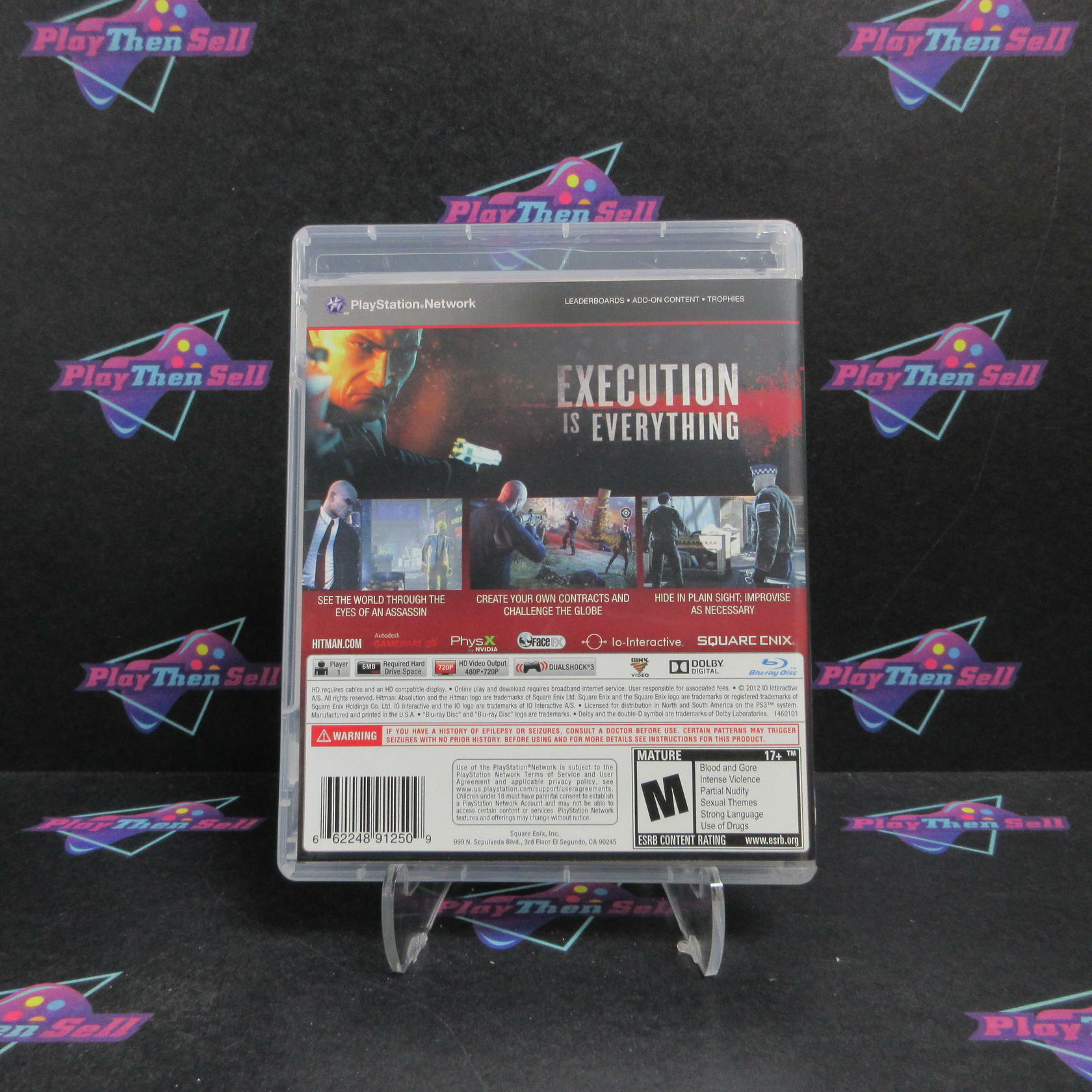 Hitman Absolution Walmart Edition PS3 PlayStation 3 Complete - Excellent