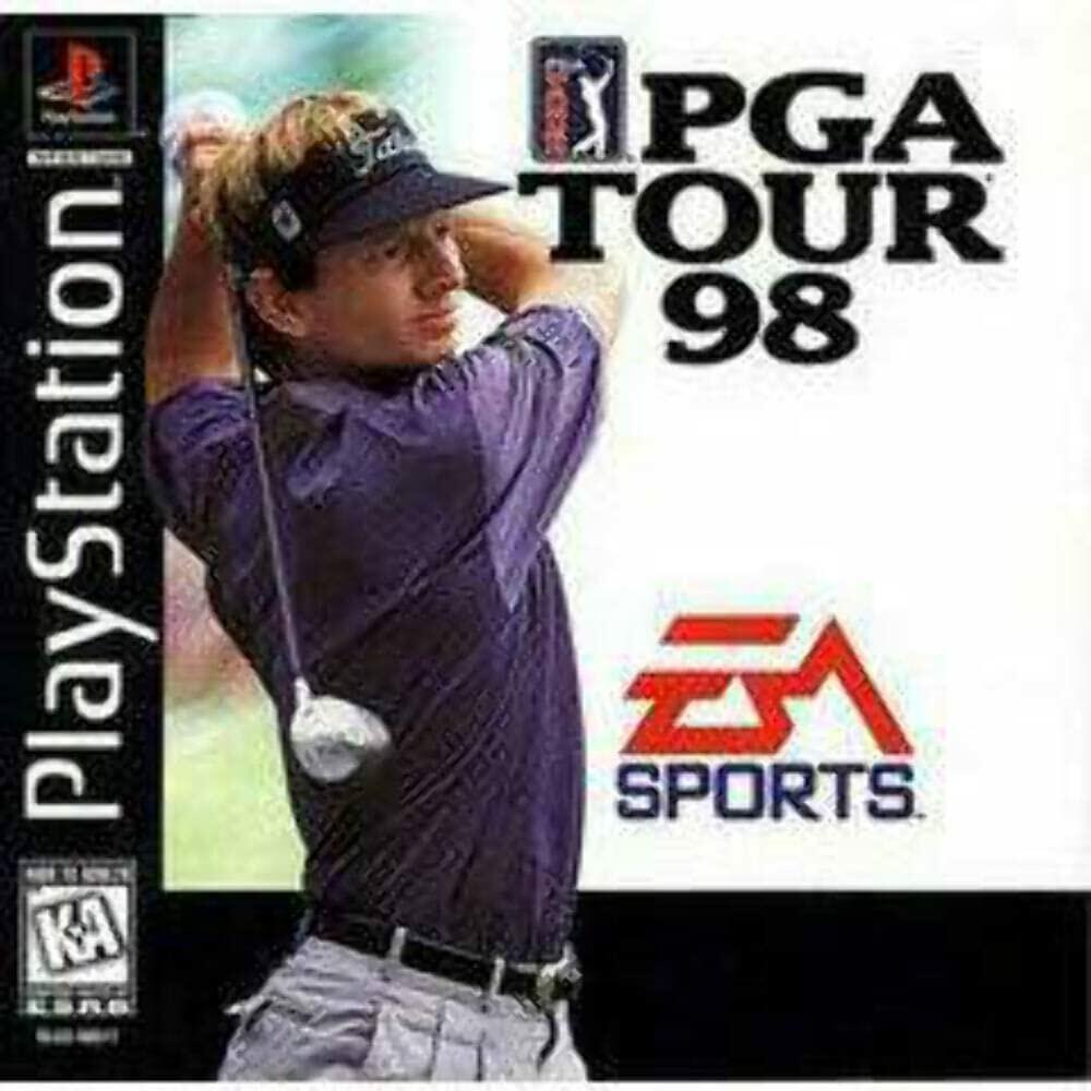 PGA Tour 98 PS1 PlayStation 1 + Reg Card Complete - Refurbished