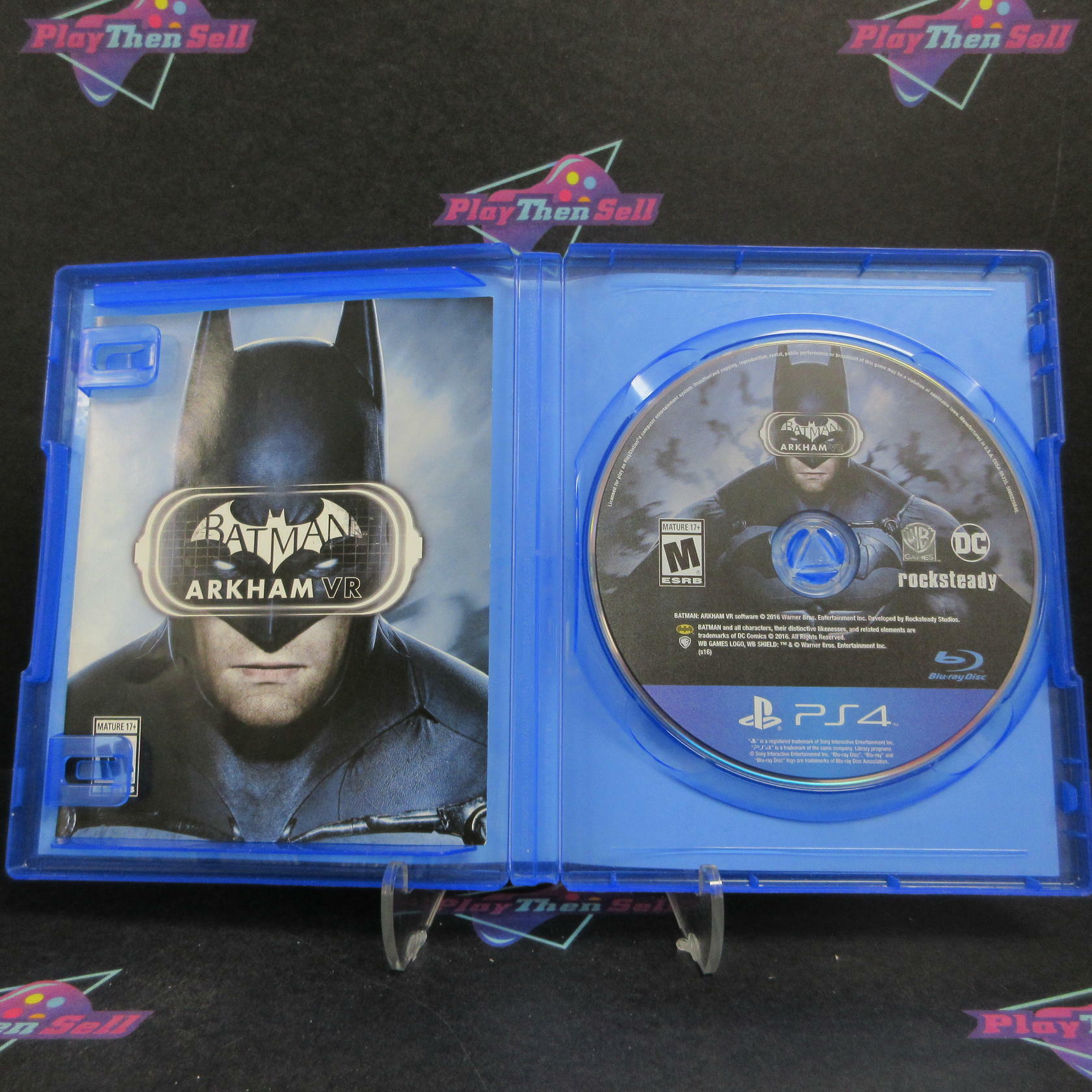 Batman Arkham PSVR PS4 PlayStation 4 Complete - Very Good