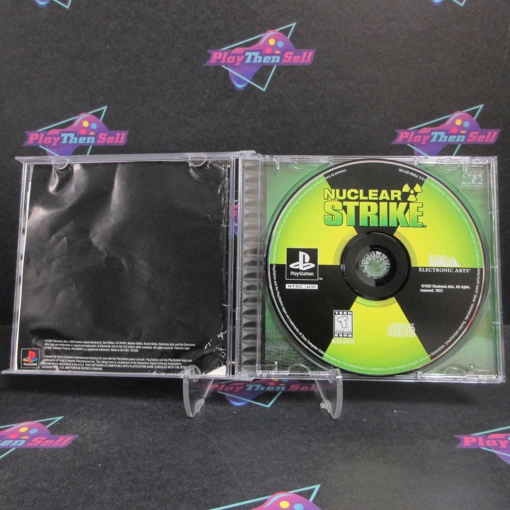 Nuclear Strike PS1 PlayStation 1 Complete - Very Good