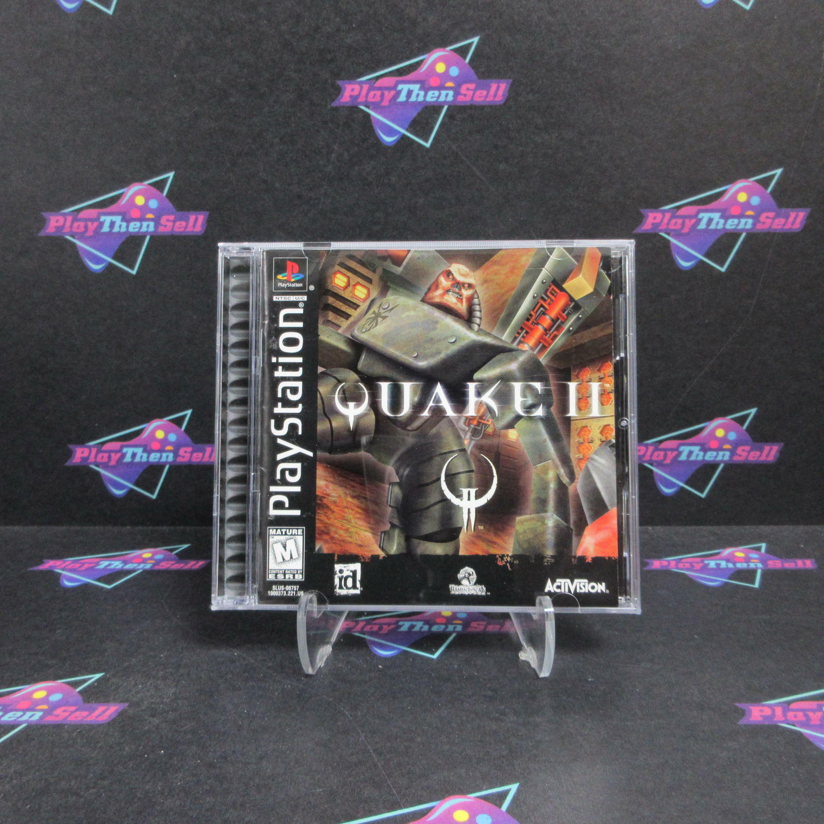 Quake II PS1 PlayStation 1 + Reg Card Complete - Very Good