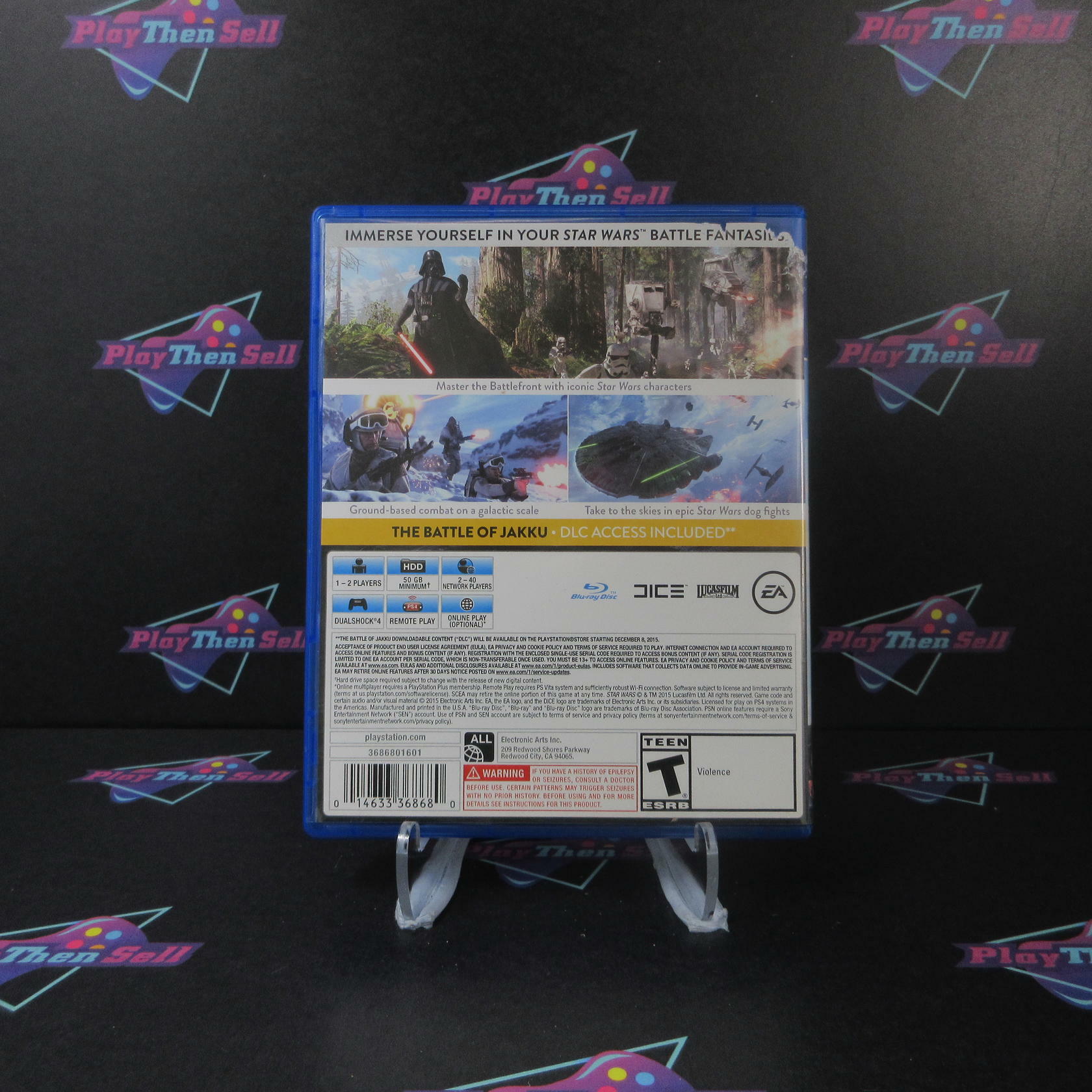 Star Wars Battlefront PS4 PlayStation 4 Complete - Very Good