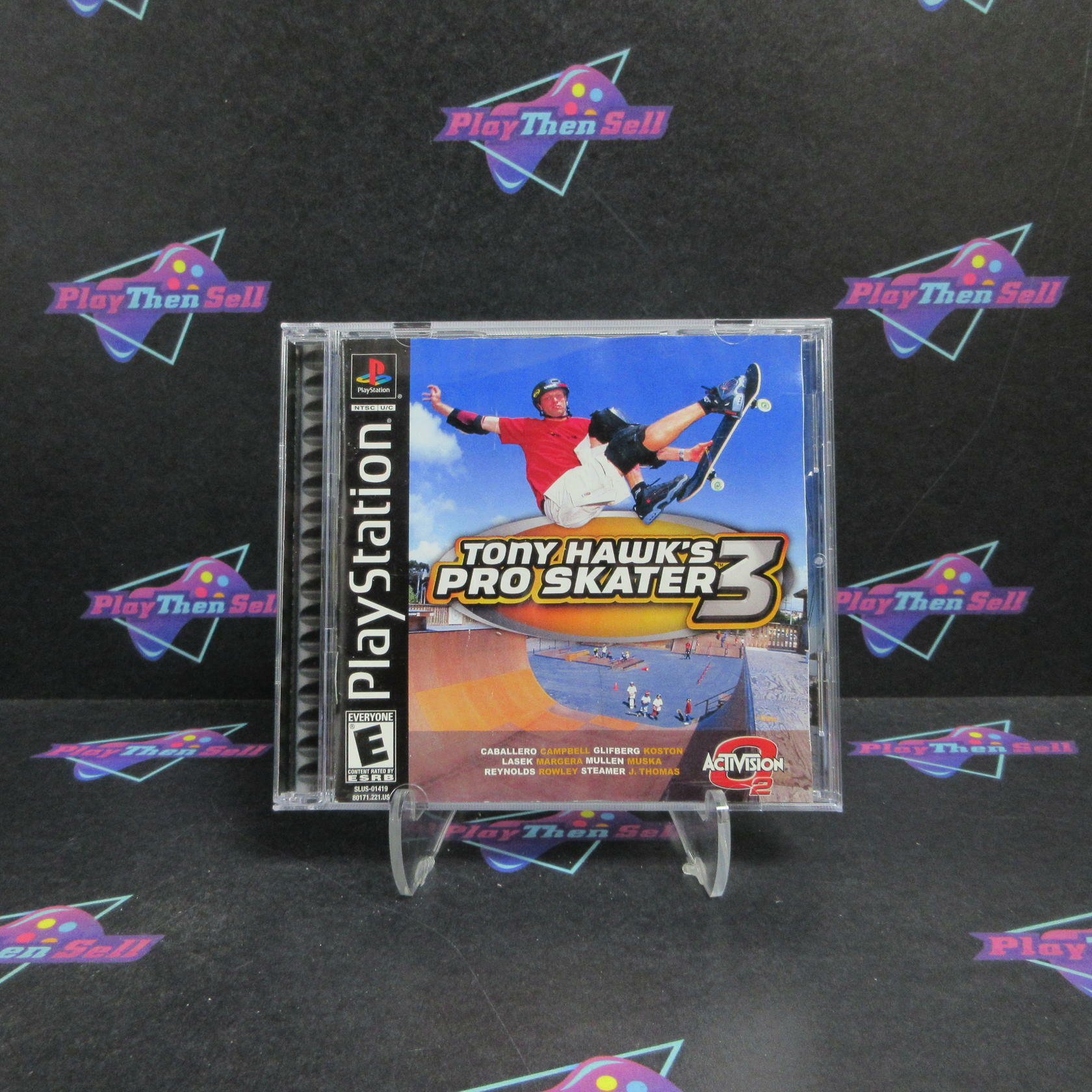 Tony Hawk's Pro Skater 3 PS1 PlayStation 1 Complete - Very Good