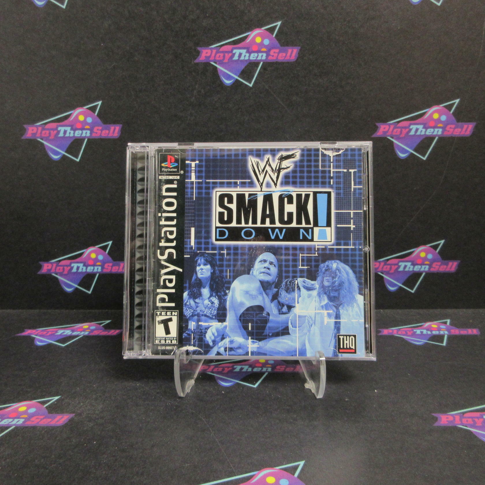 WWF Smackdown PS1 PlayStation 1 Complete - Very Good
