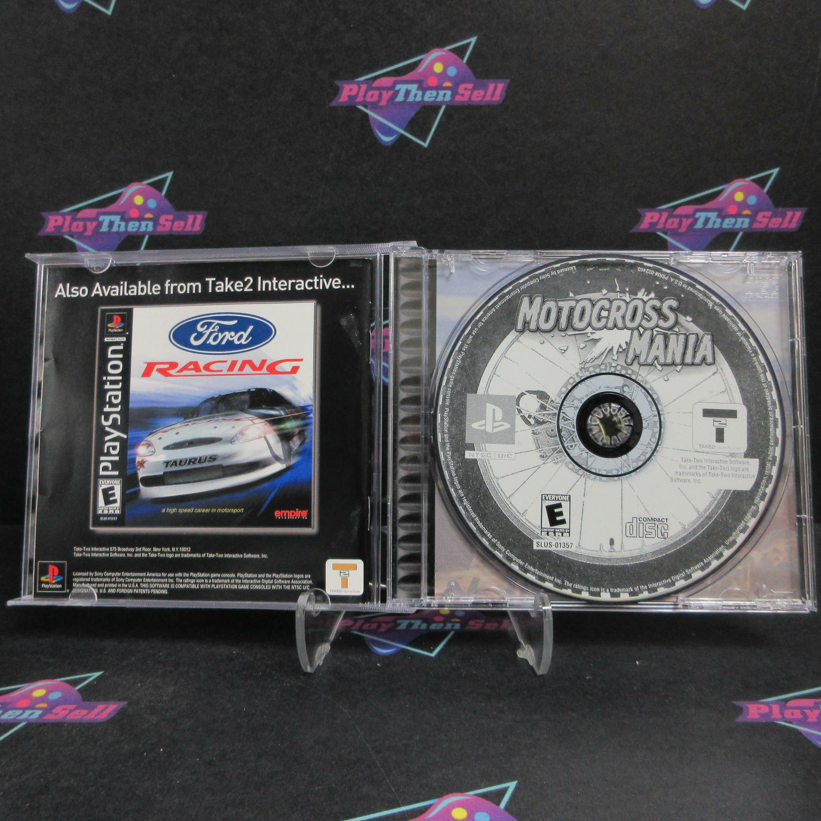 Motocross Mania PS1 PlayStation 1 Complete - Very Good