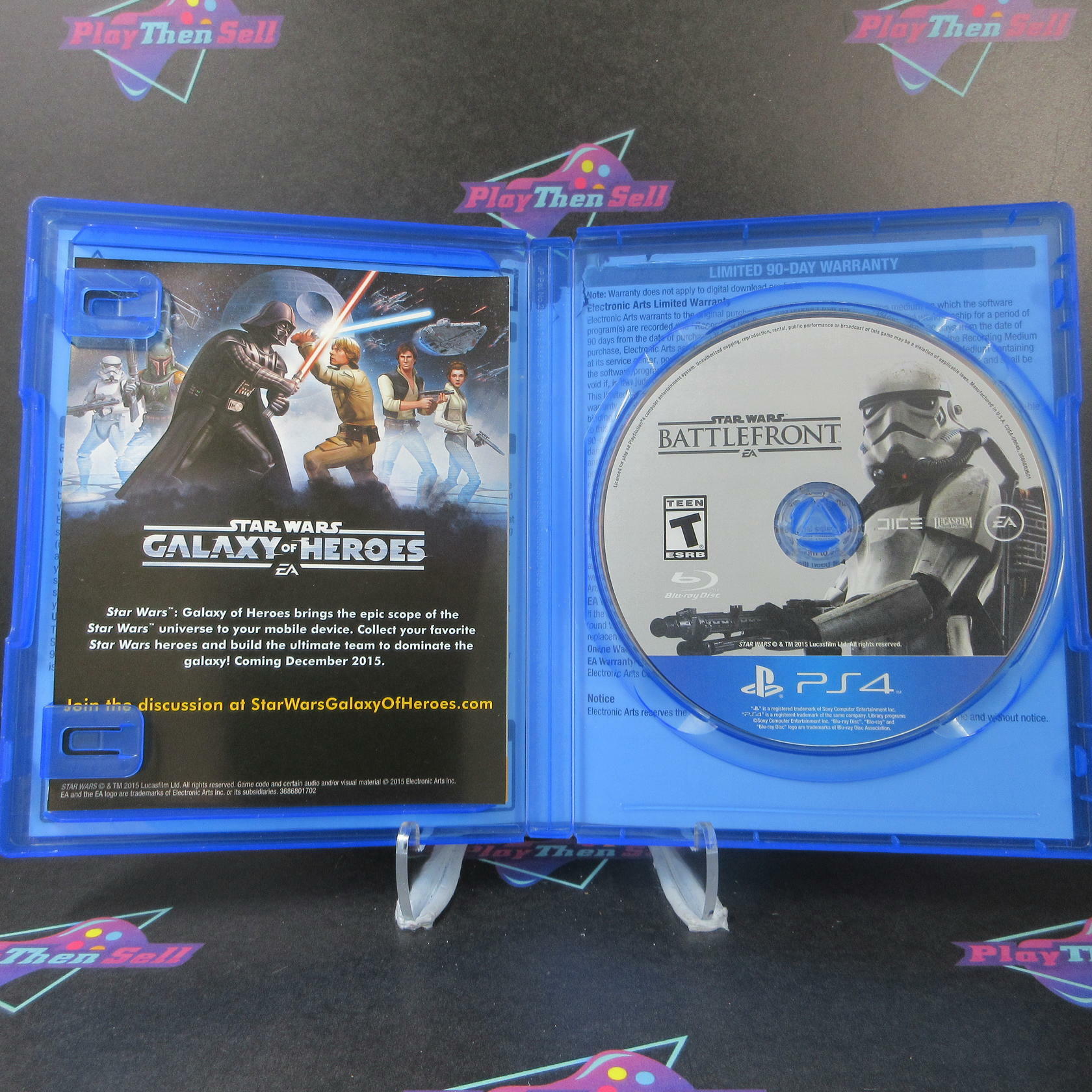 Star Wars Battlefront PS4 PlayStation 4 Complete - Very Good