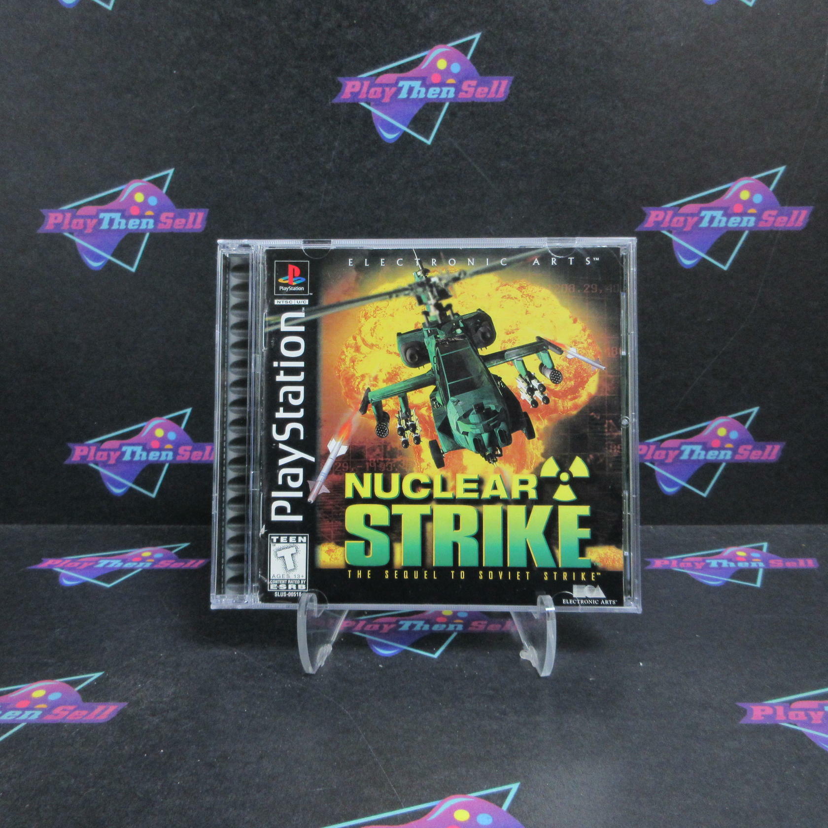 Nuclear Strike PS1 PlayStation 1 Complete - Very Good