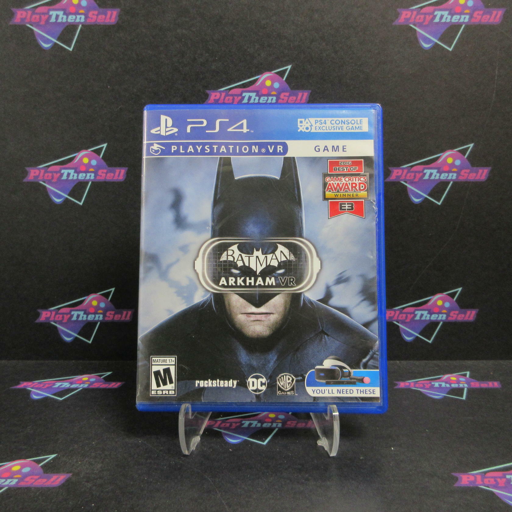 Batman Arkham PSVR PS4 PlayStation 4 Complete - Very Good