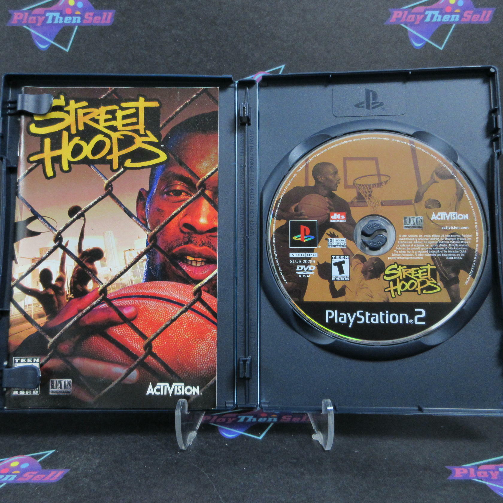 Street Hoops PS2 PlayStation 2 + Reg Card Complete - Excellent