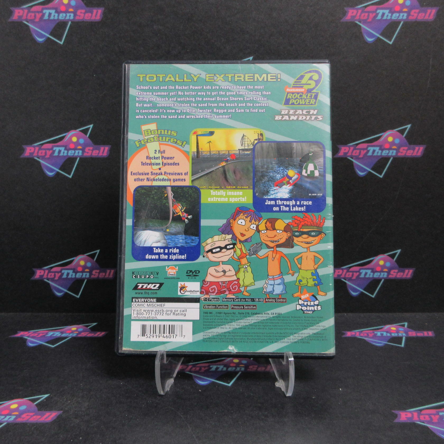Rocket Power Beach Bandits PS2 PlayStation 2 Complete - Very Good