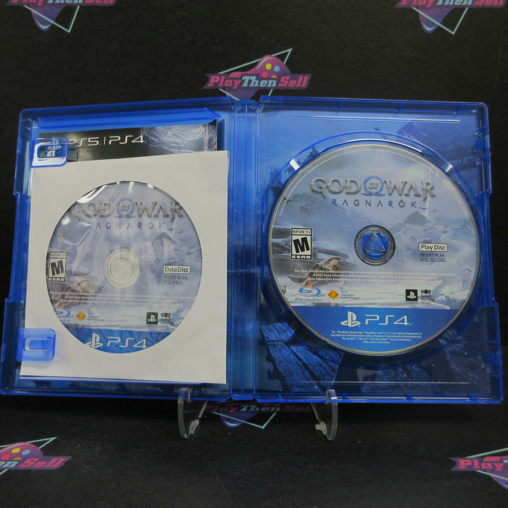 God of War Ragnarok Launch Edition PS4 PlayStation 4 Complete - Refurbished