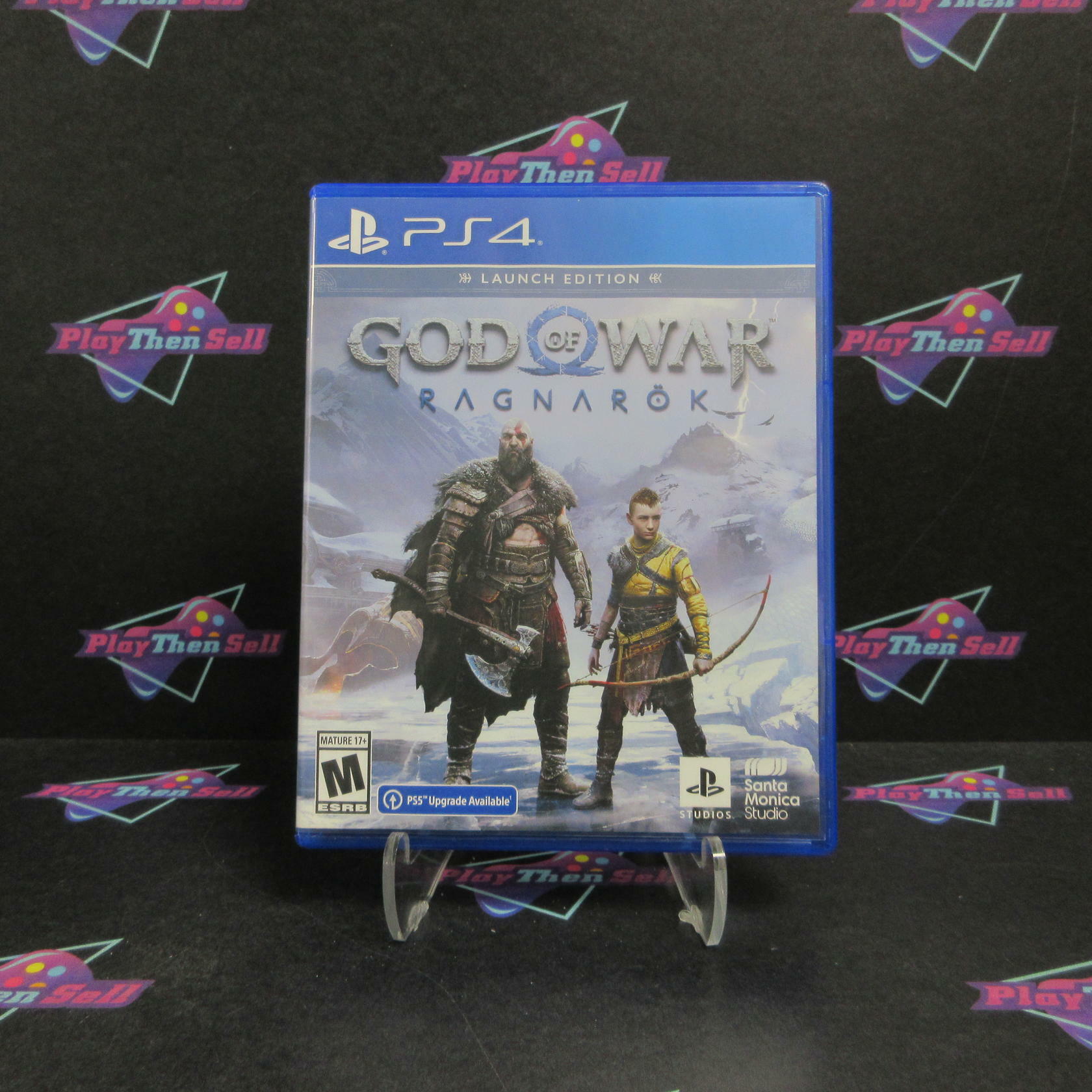 God of War Ragnarok Launch Edition PS4 PlayStation 4 Complete - Refurbished