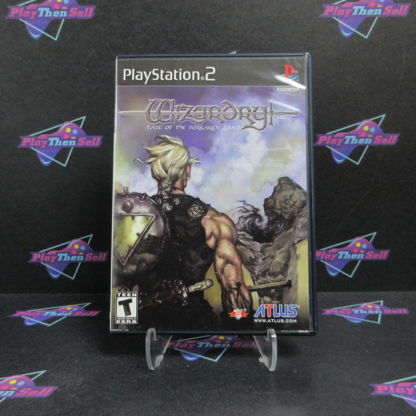Wizardry Tale of The Forsaken Land PS2 PlayStation 2 + Reg Card CIB - Excellent