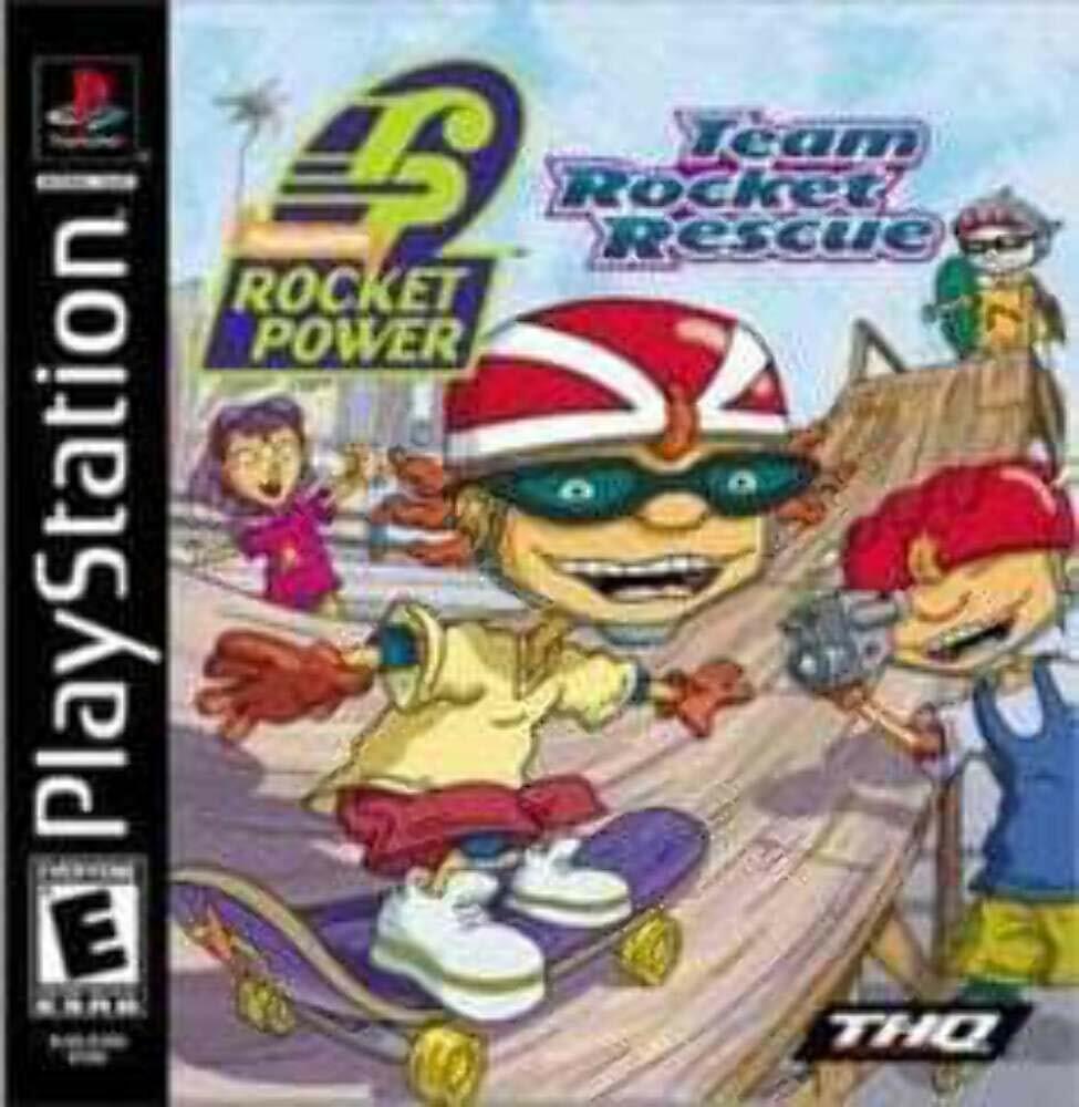 Rocket Power Team Rocket Rescue PS1 PlayStation 1 Complete - Refurbished