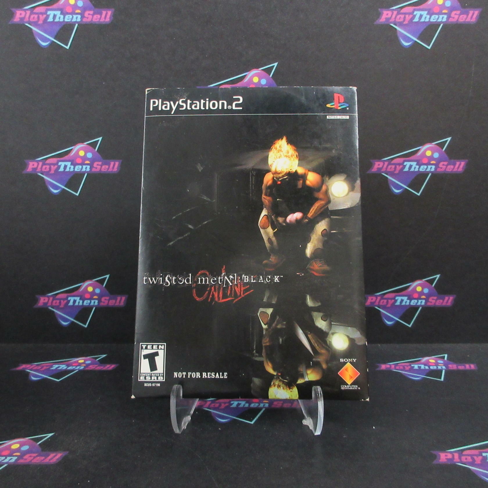 Twisted Metal Black Online In Sleeve PS2 PlayStation 2 Complete - Very Good