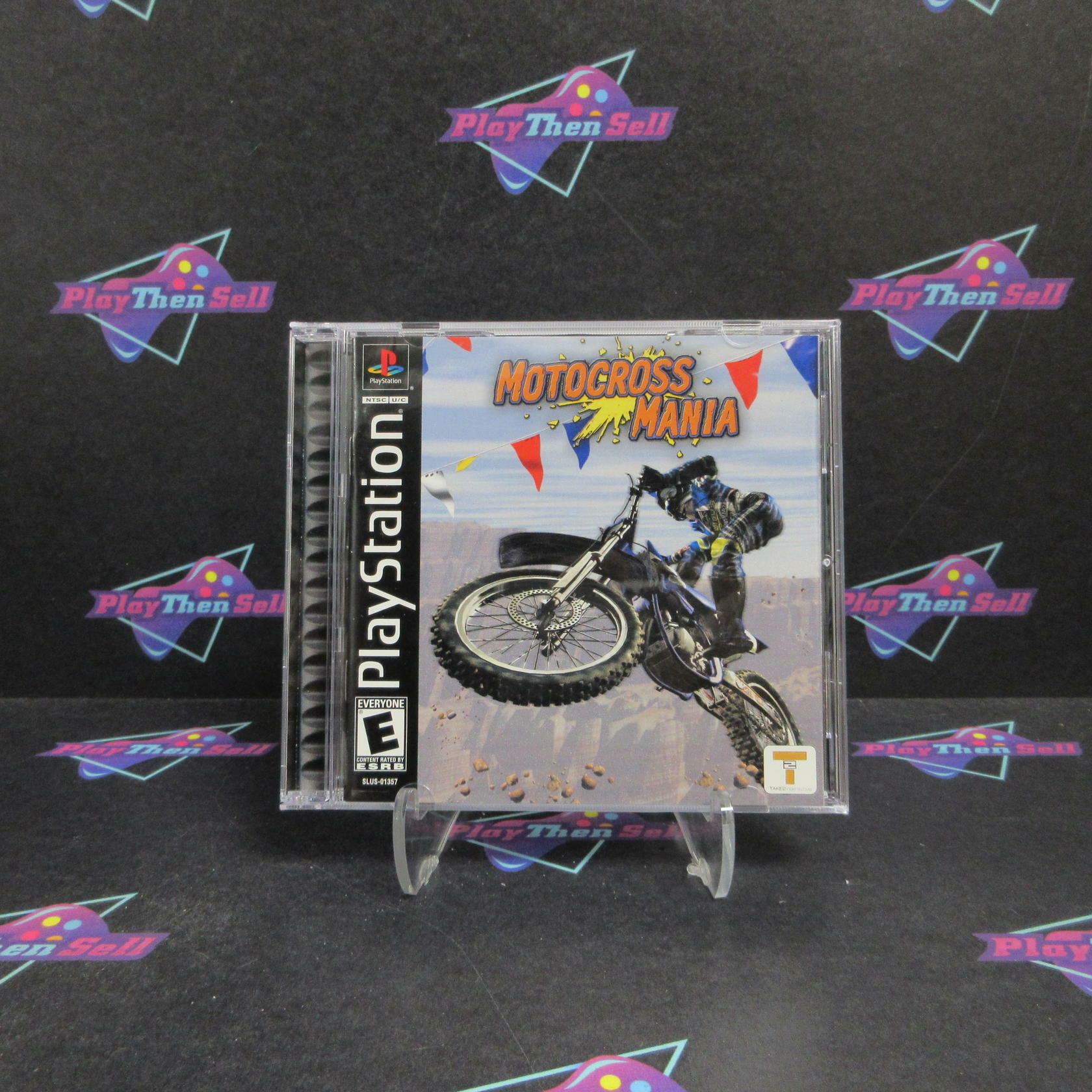Motocross Mania PS1 PlayStation 1 Complete - Very Good