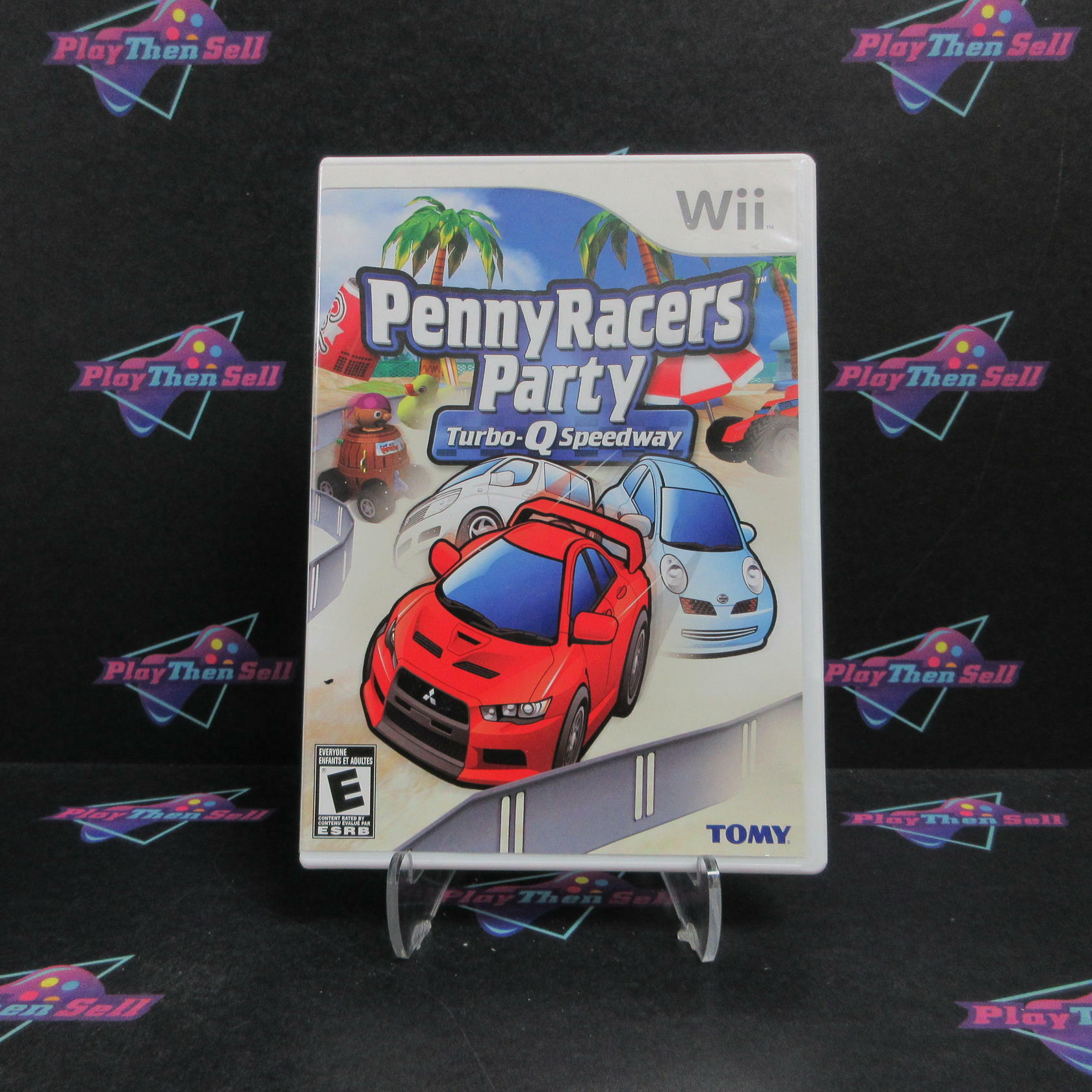Penny Racers Party Turbo Q Speedway Nintendo Wii - Very Good