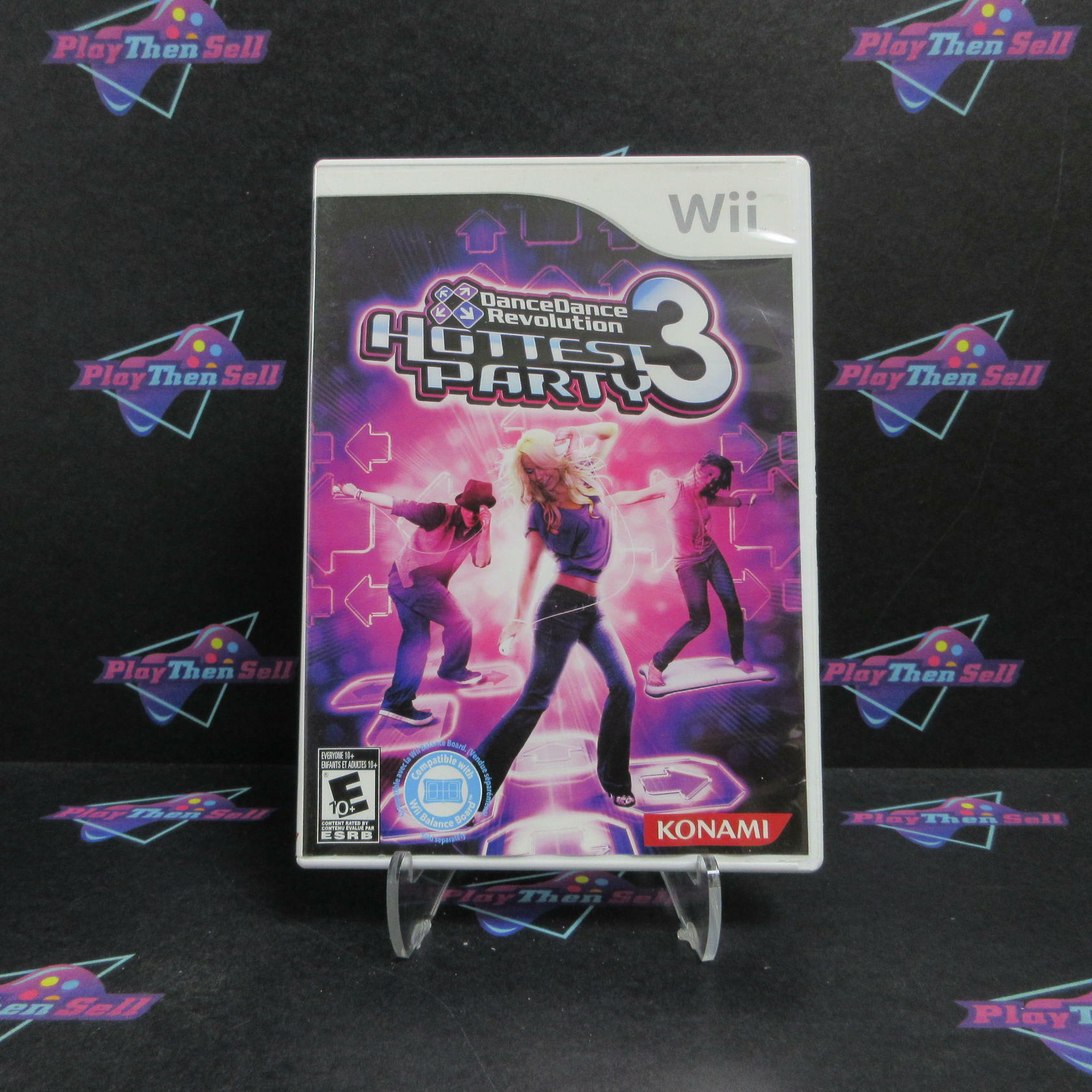 Dance Dance Revolution Hottest Party 3 Nintendo Wii - Very Good