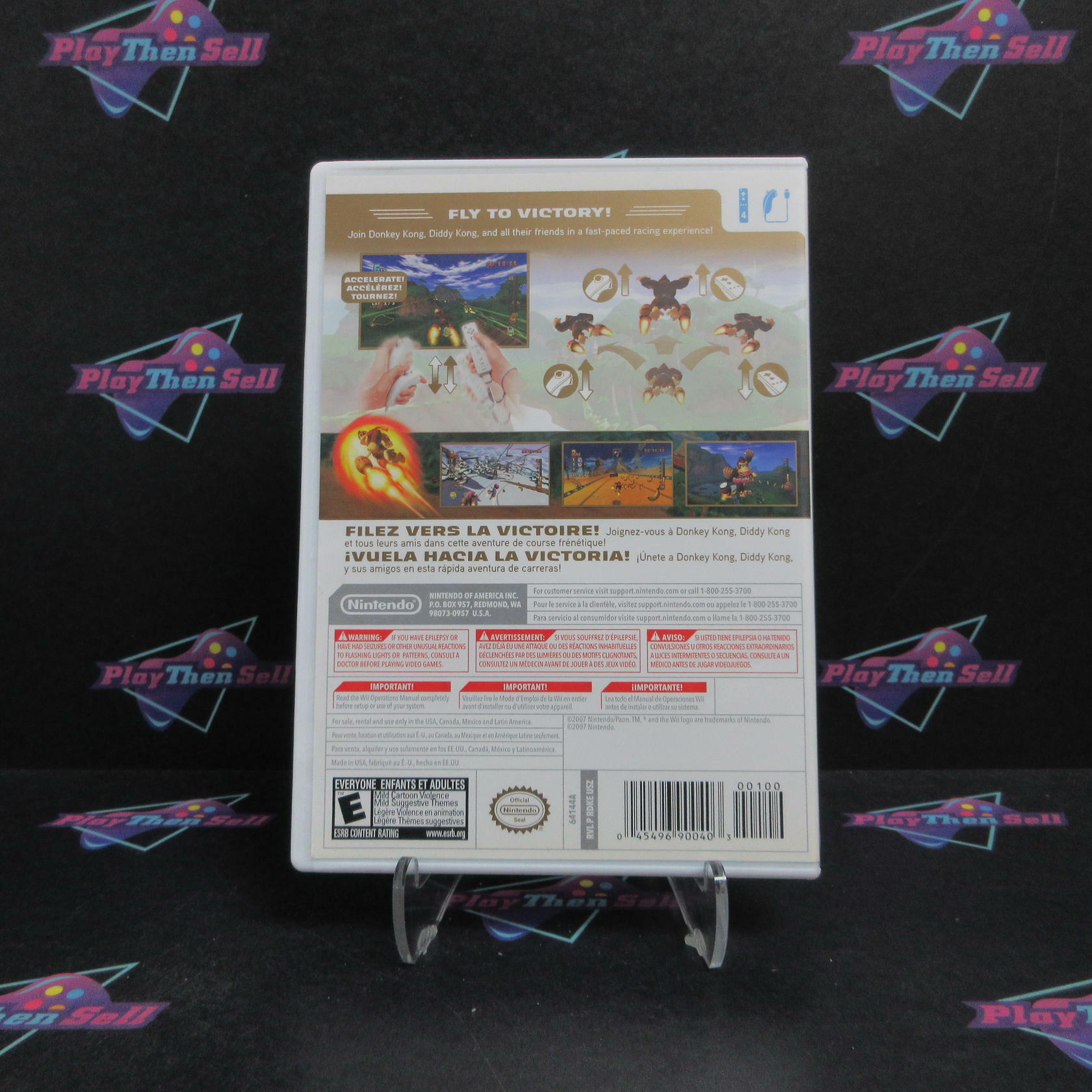 Donkey Kong Barrel Blast Nintendo Wii Complete - Refurbished