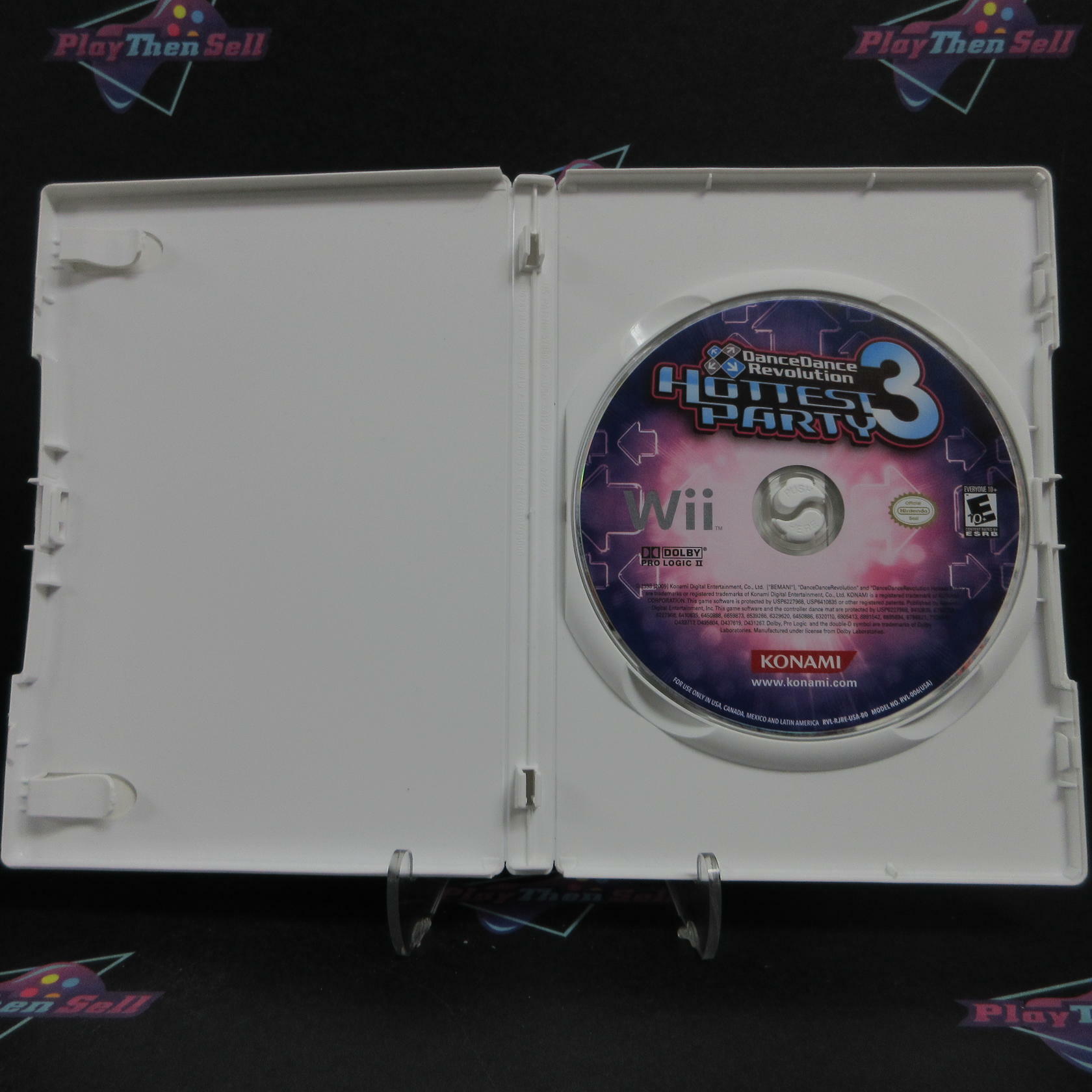 Dance Dance Revolution Hottest Party 3 Nintendo Wii - Very Good