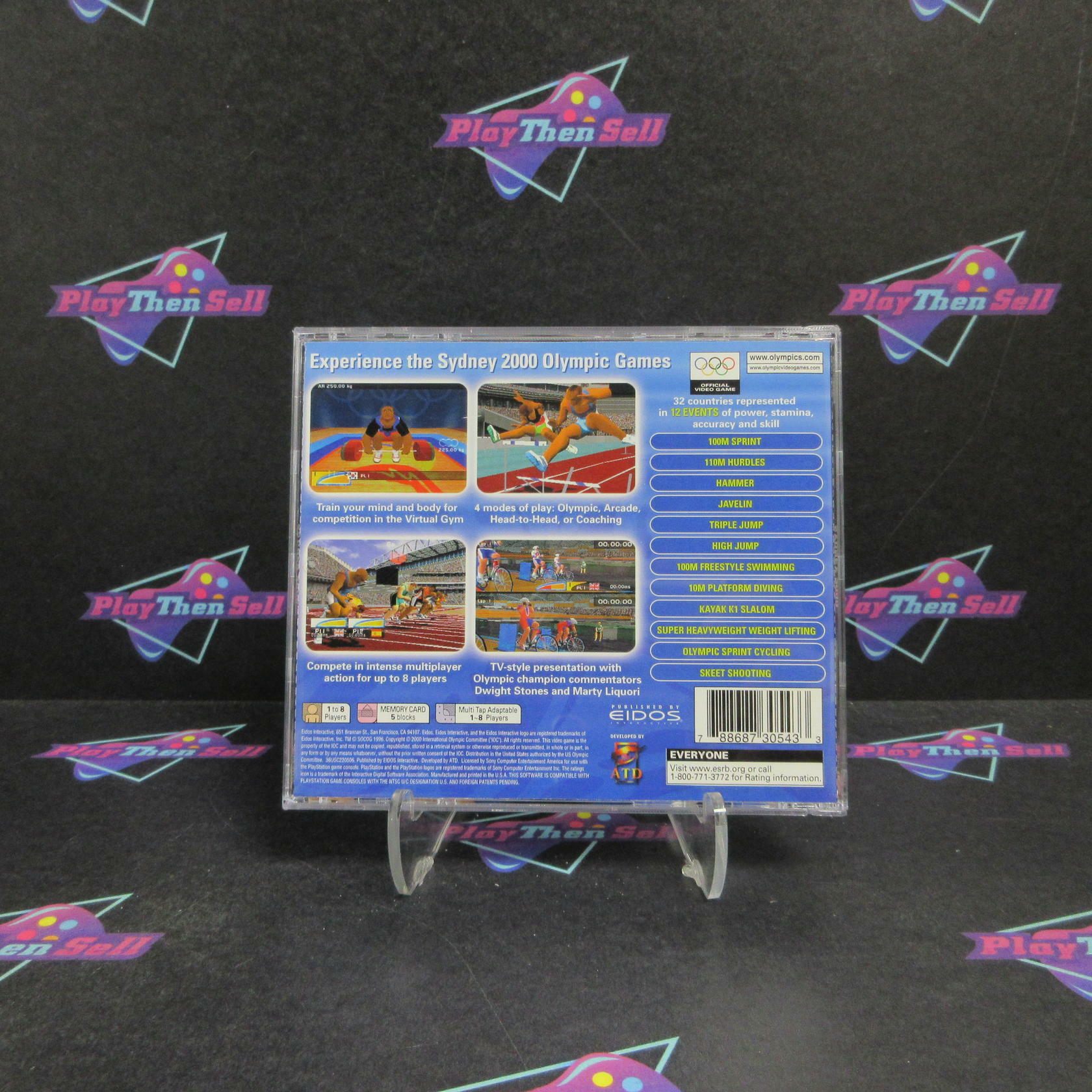 Sydney 2000 PS1 PlayStation 1 Complete - Very Good