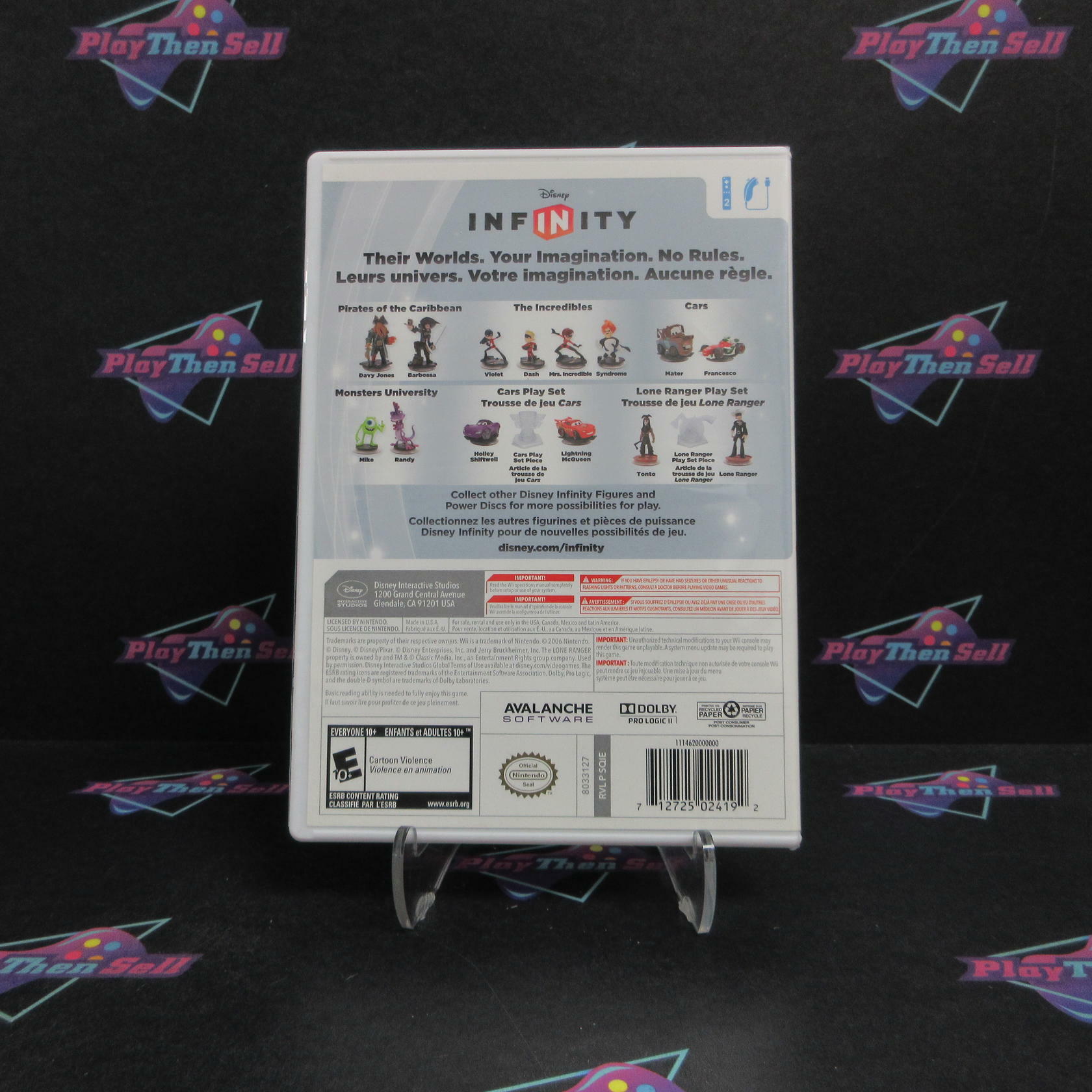 Disney Infinity Nintendo Wii - Very Good