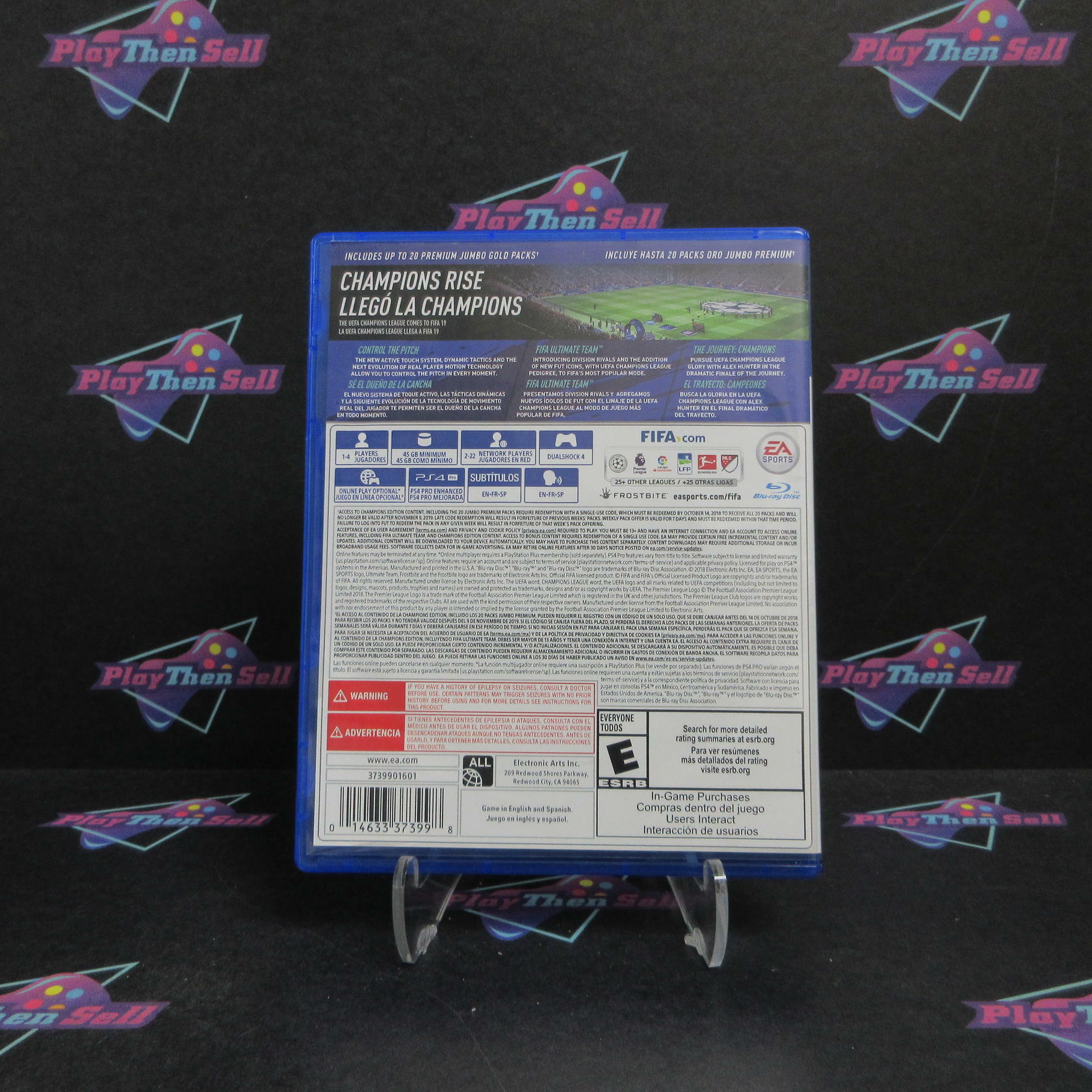 FIFA 19 Champions Edition PS4 PlayStation 4 Complete - Refurbished