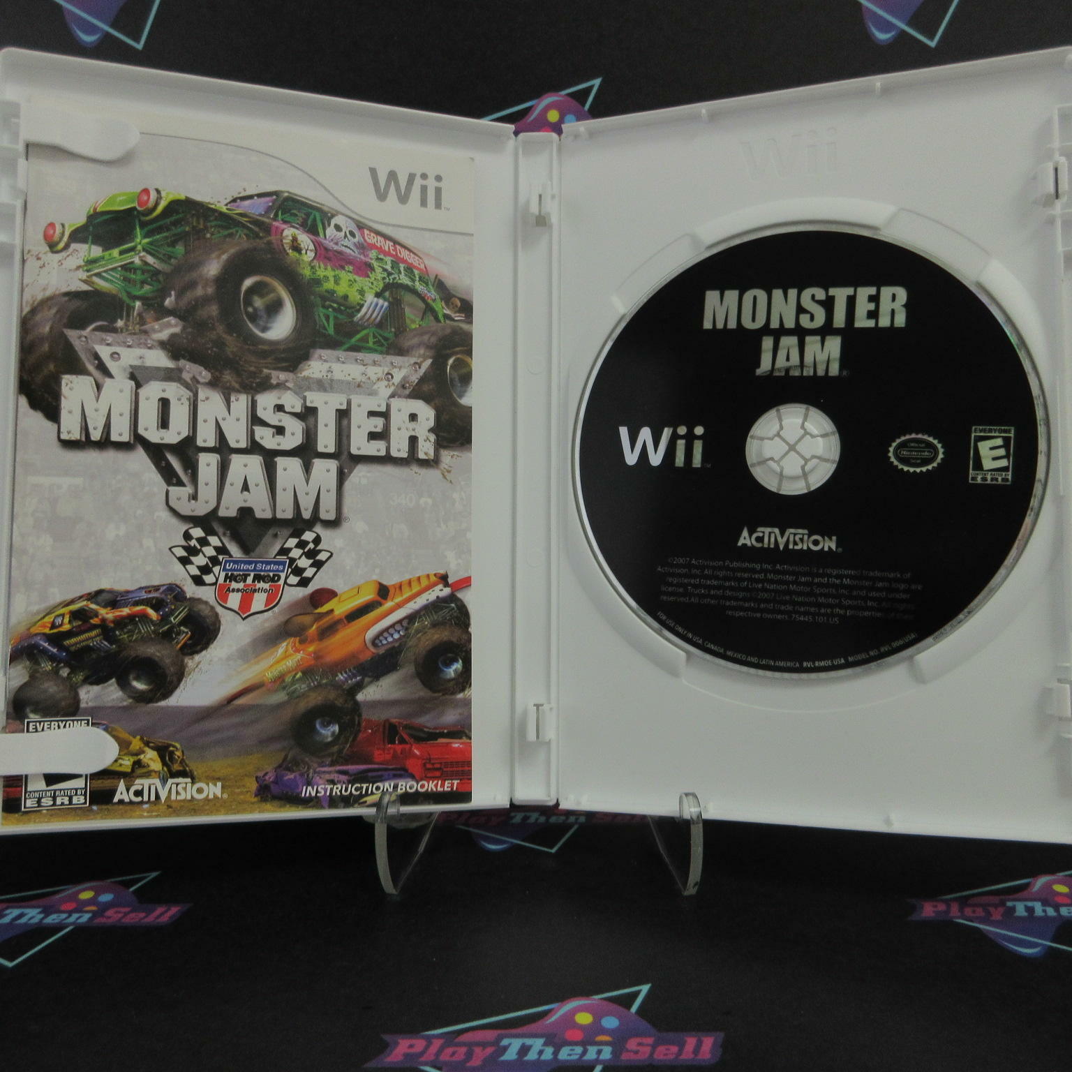 Monster Jam Nintendo Wii Complete - Refurbished